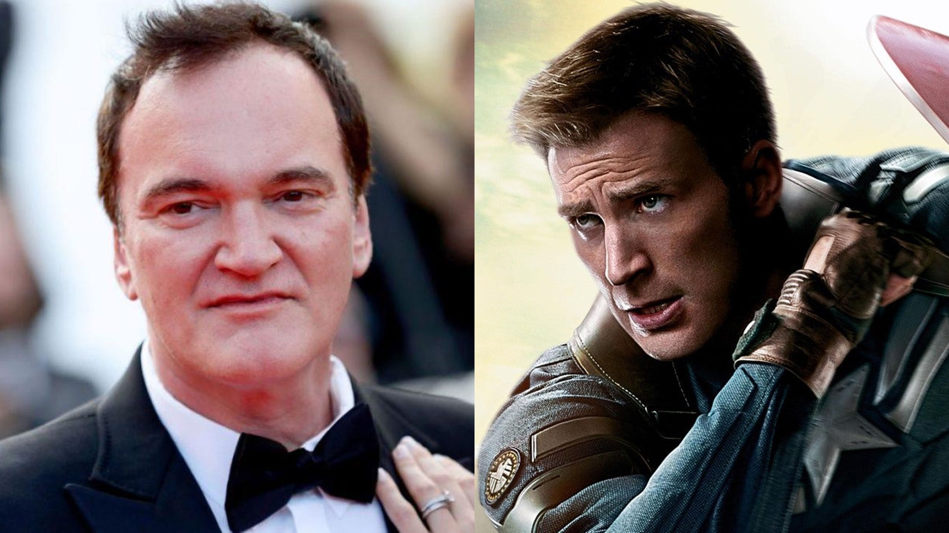 Quentin Tarantino cree que en Marvel no son tan importantes los actores, y pone como ejemplo a Chris Evans