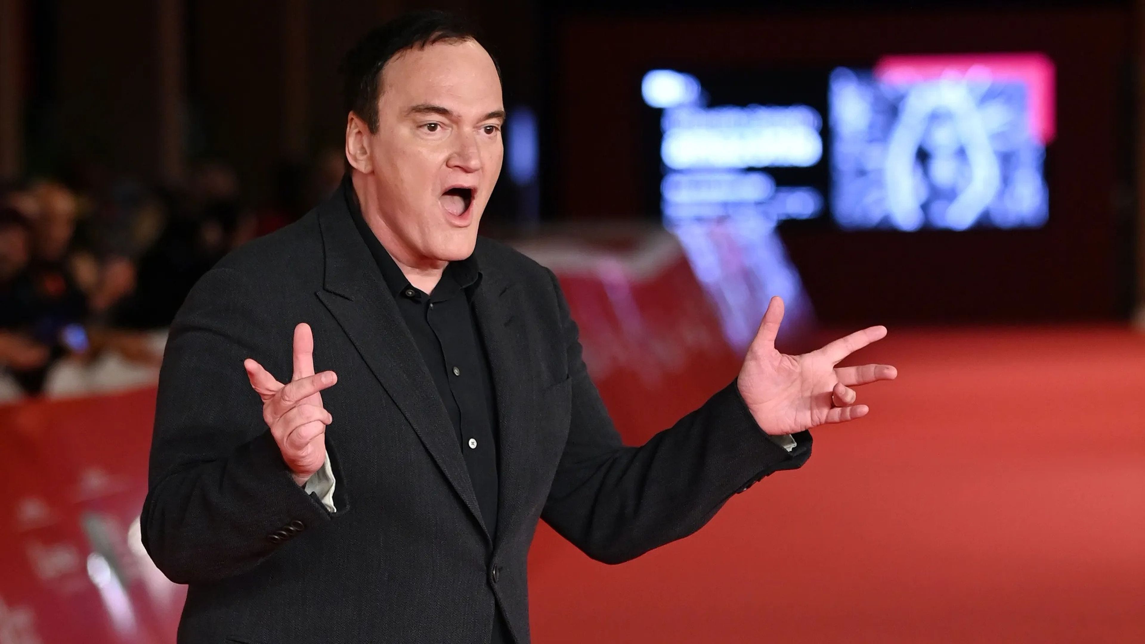 Quentin Tarantino sorprendido