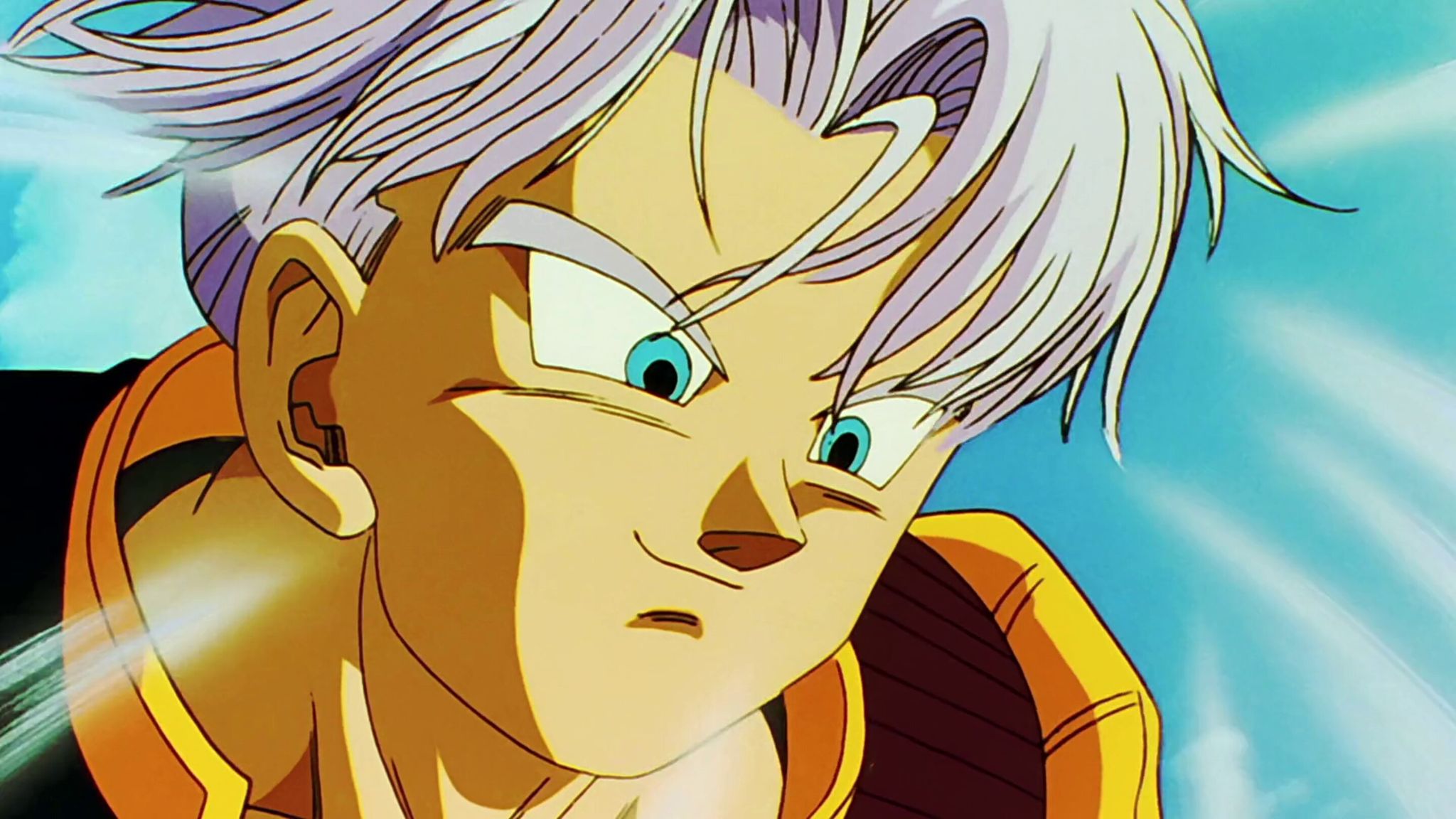Dragon Ball Super Trunks adolescente está locamente enamorado de este