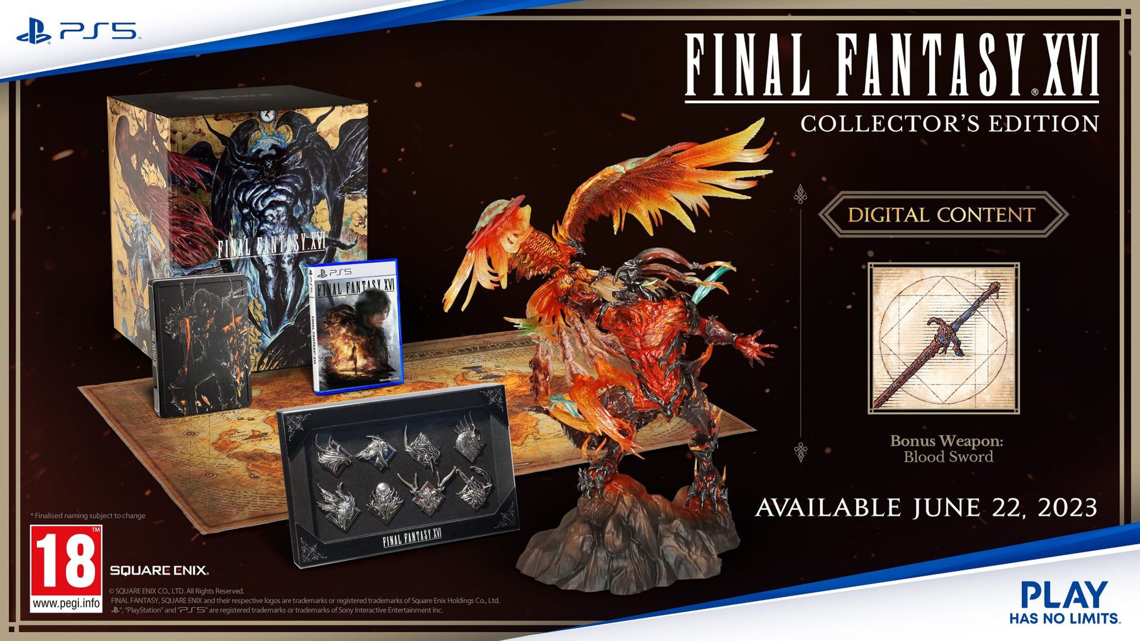 Final Fantasy XVI Edicion coleccionista