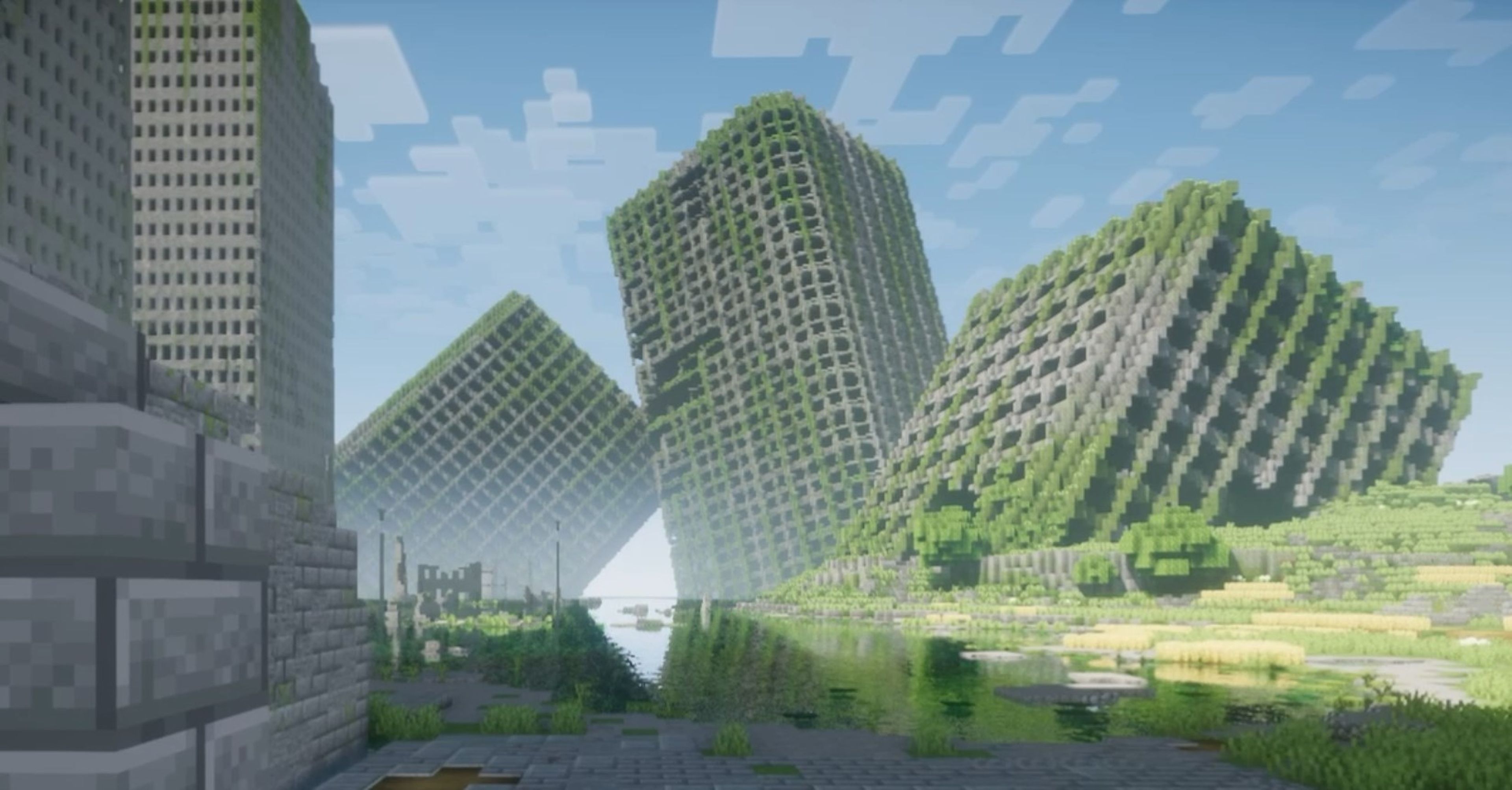Minecraft - Ciudad abandonada