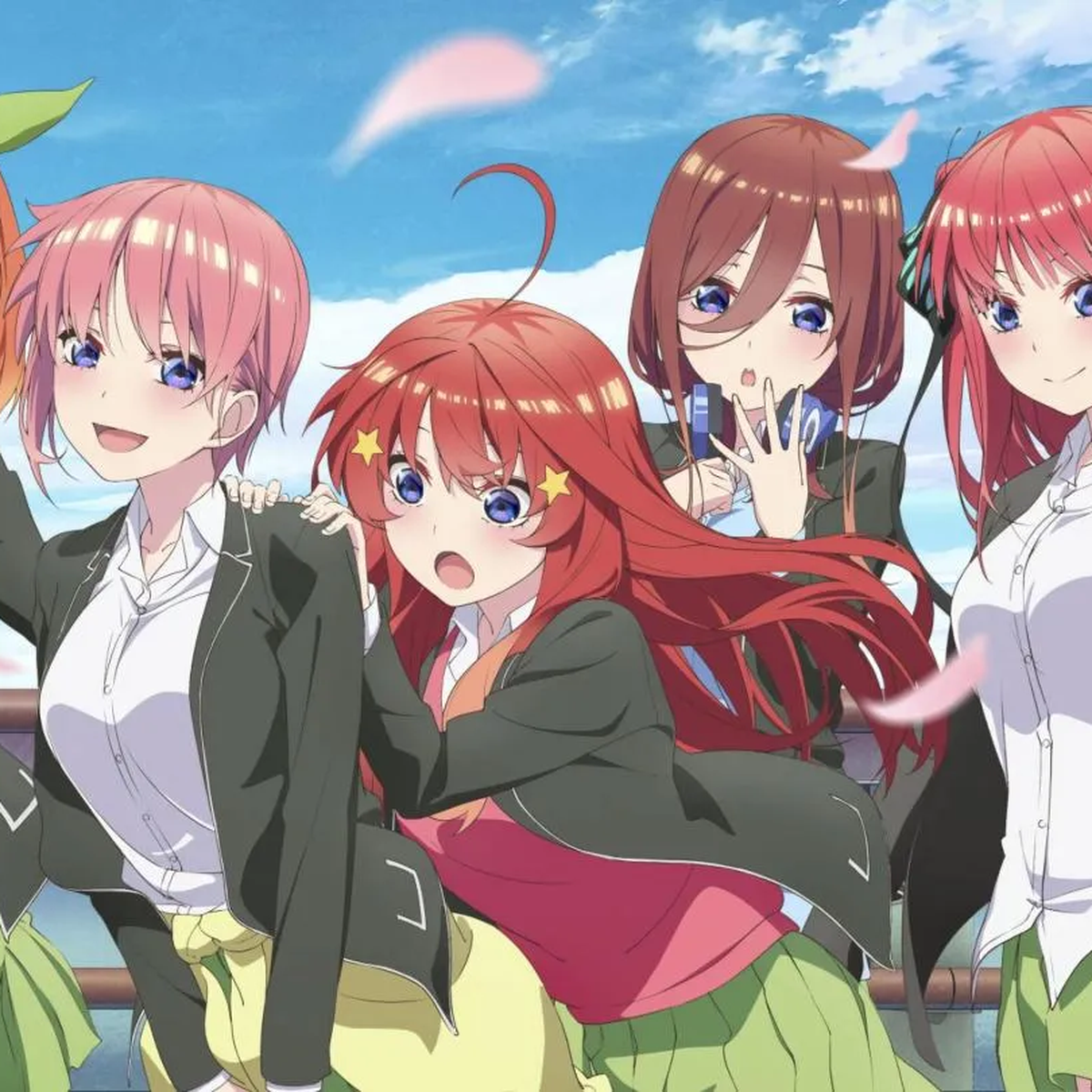 Personagens de The Quintessential Quintuplets - Zona Crítica