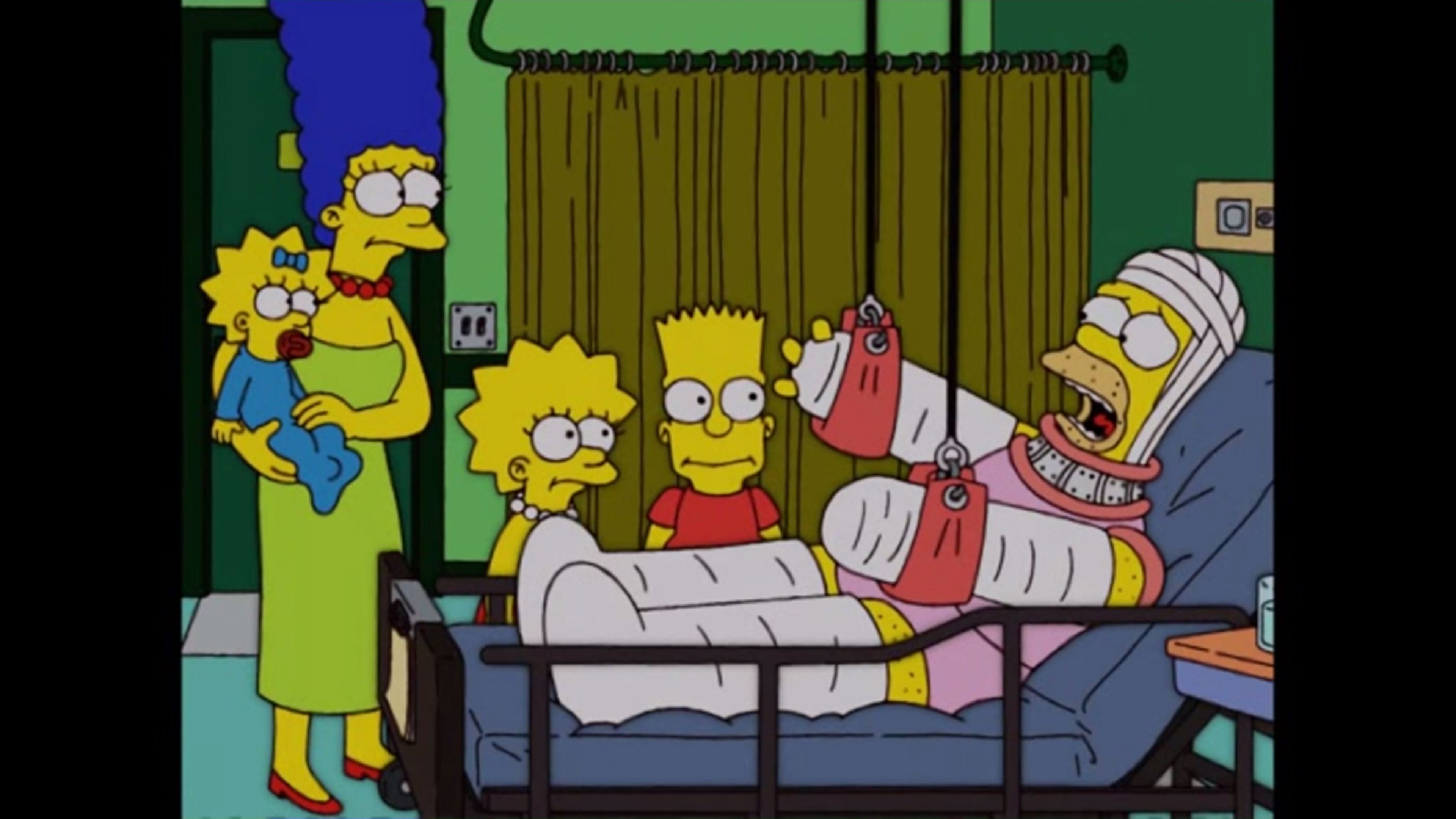 Los Simpson 34x03 - Homer despierta del coma