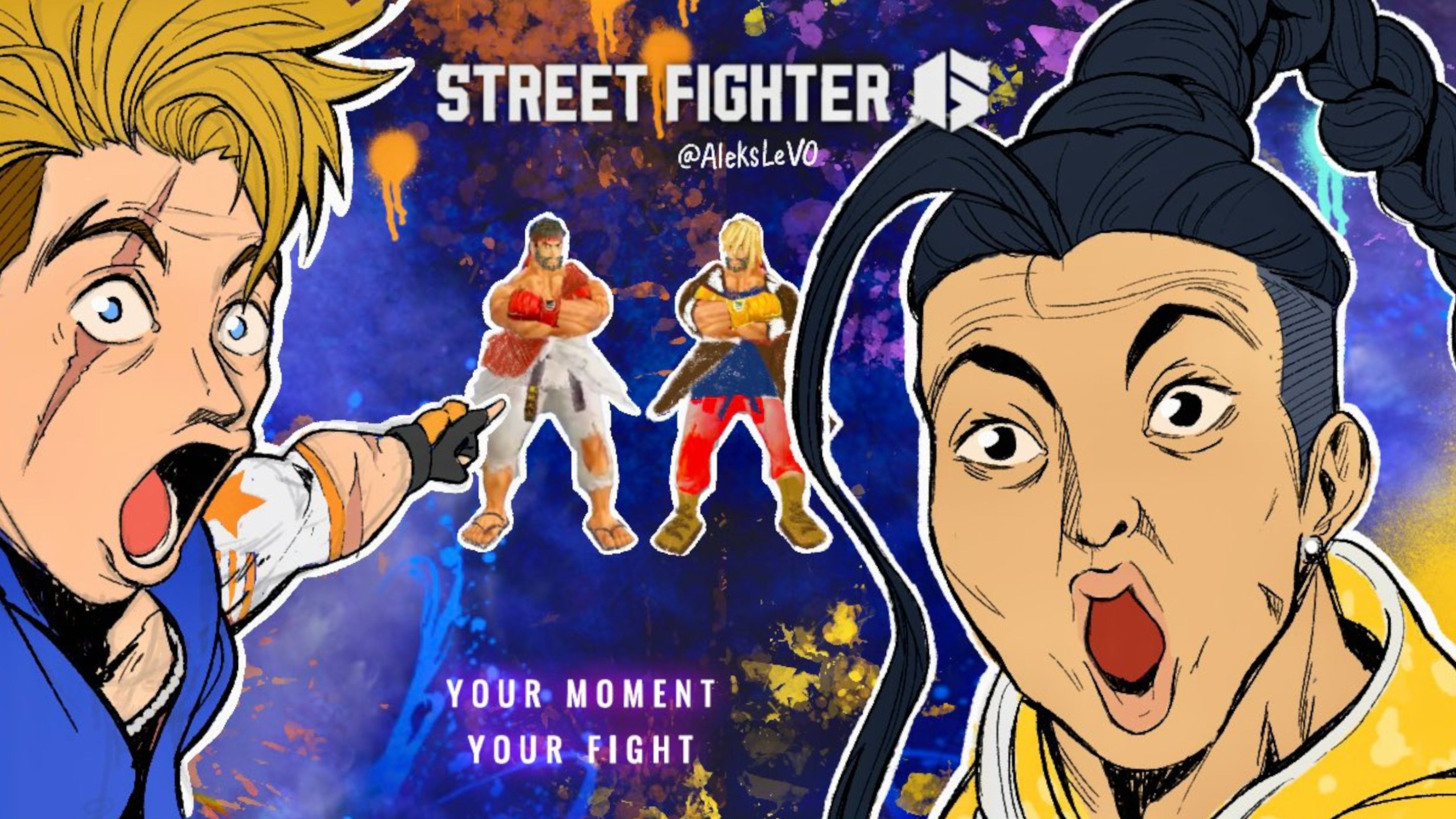 Street Fighter 6 portada de Aleks Le