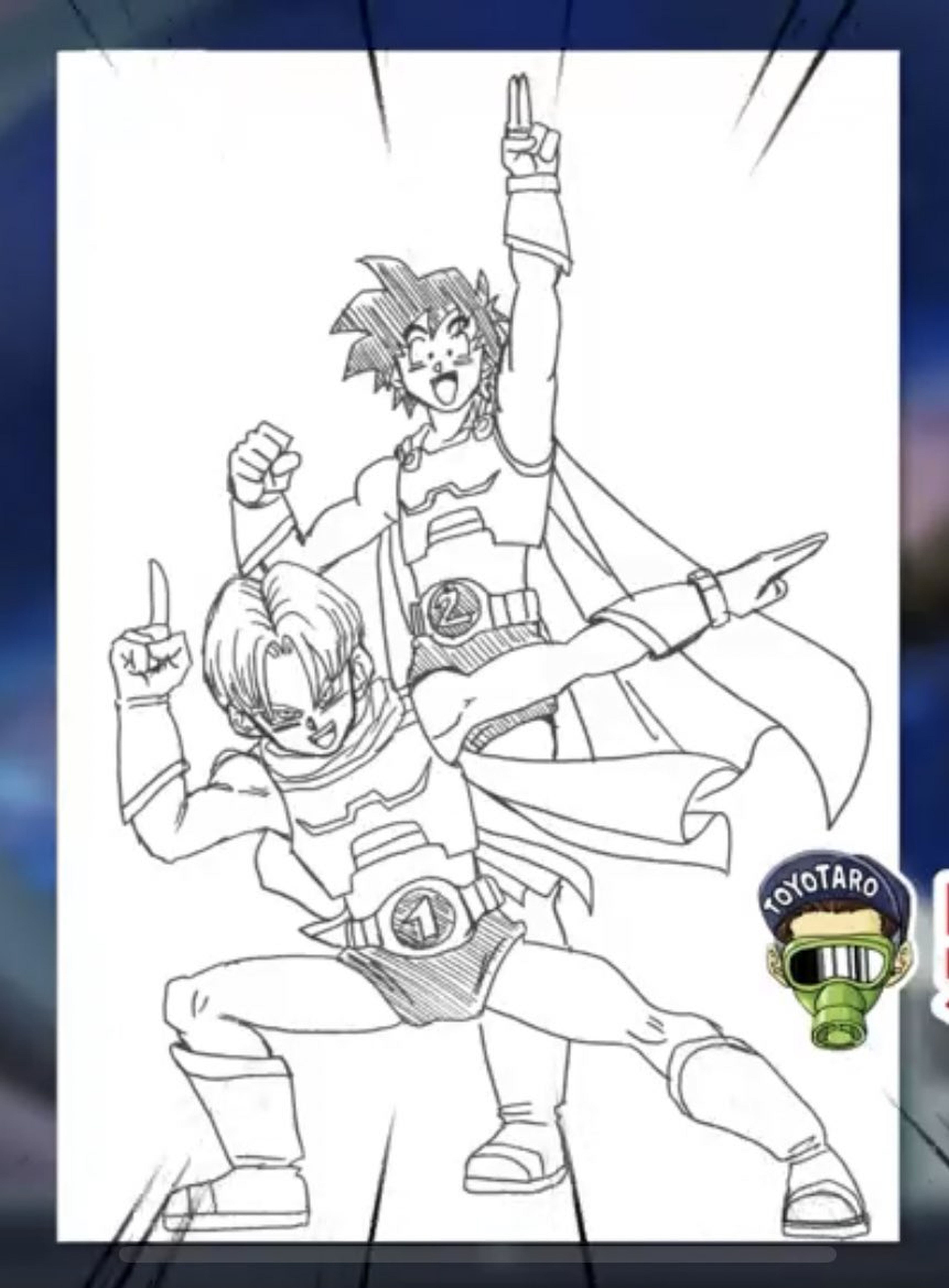 Dragon Ball Super - Así dibuja Toyotaro en directo una ilustración inédita de la nueva saga de la serie