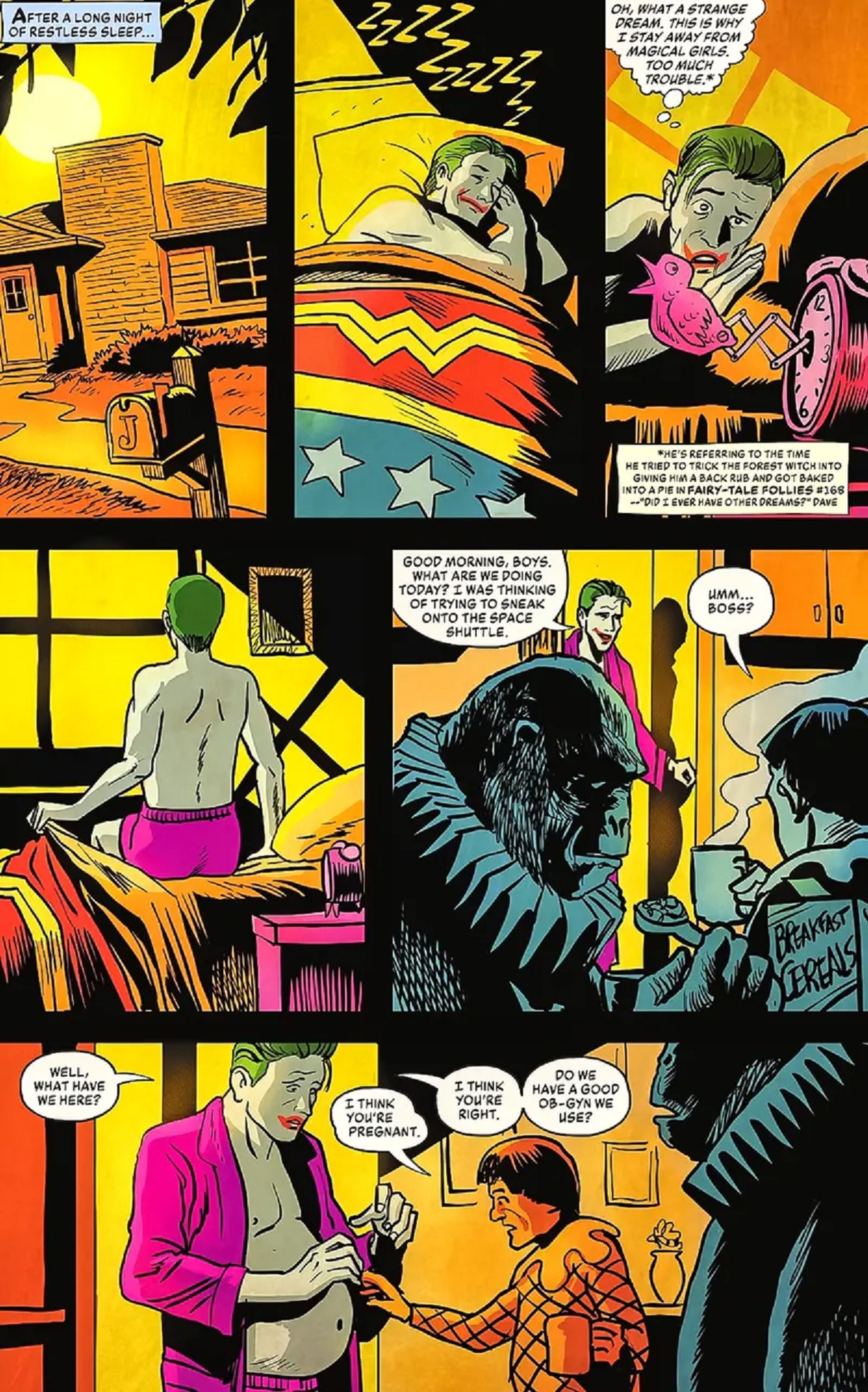 El embarazo del Joker en DC Comics