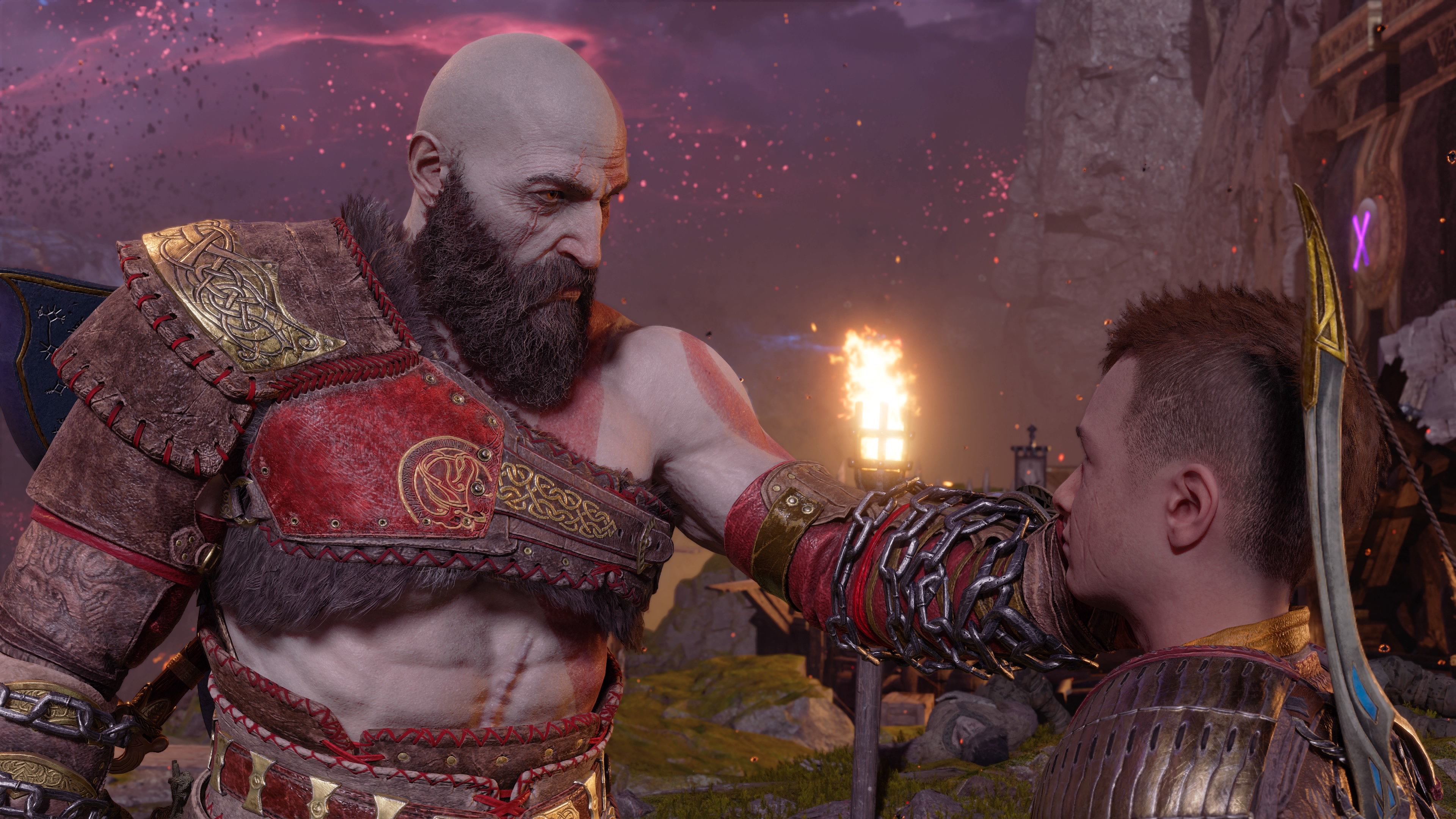 God of War: Ragnarök  Vazamento revela dinâmica entre Kratos