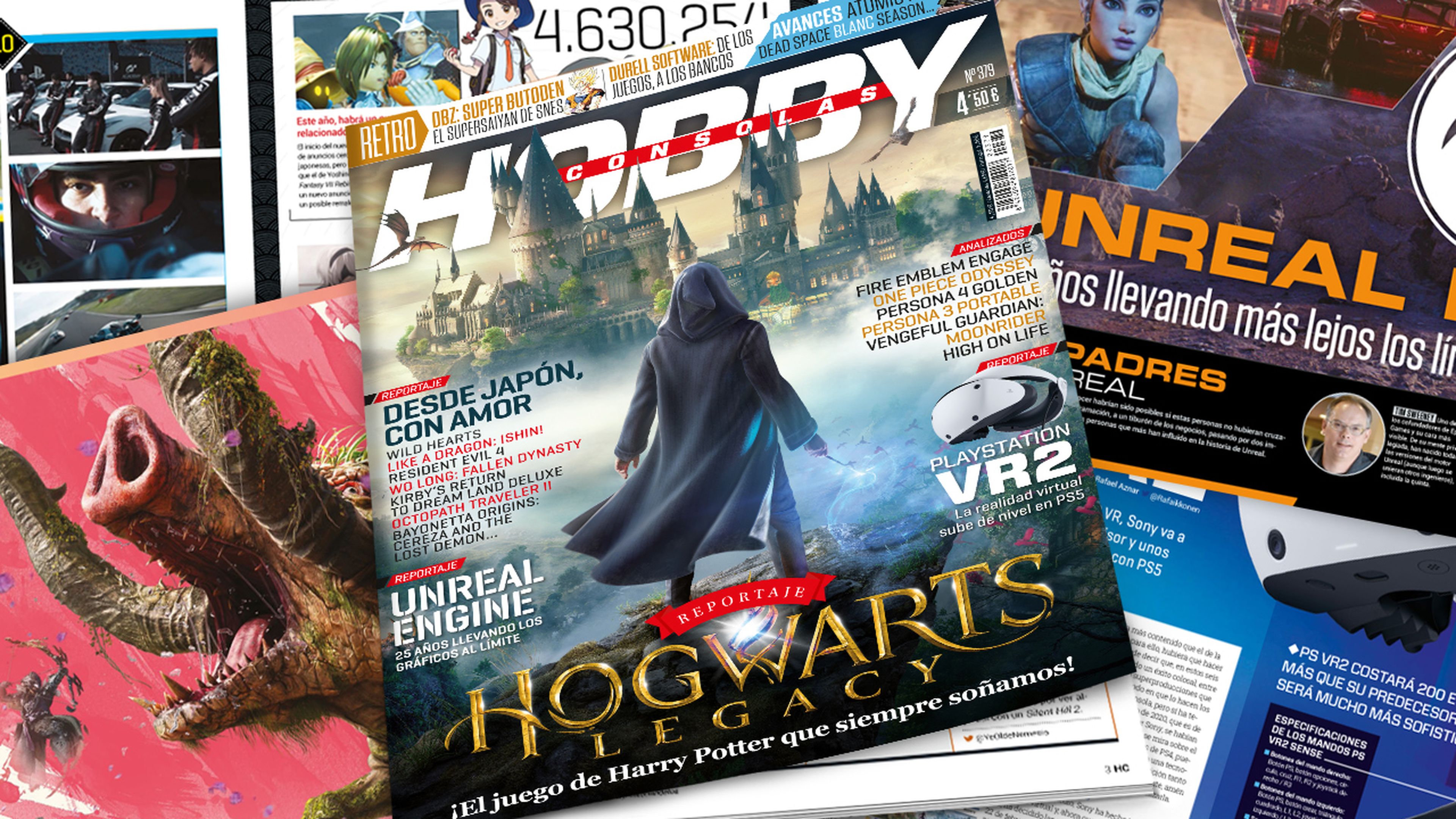 Hobby Consolas 379, a la venta con Hogwarts Legacy en portada