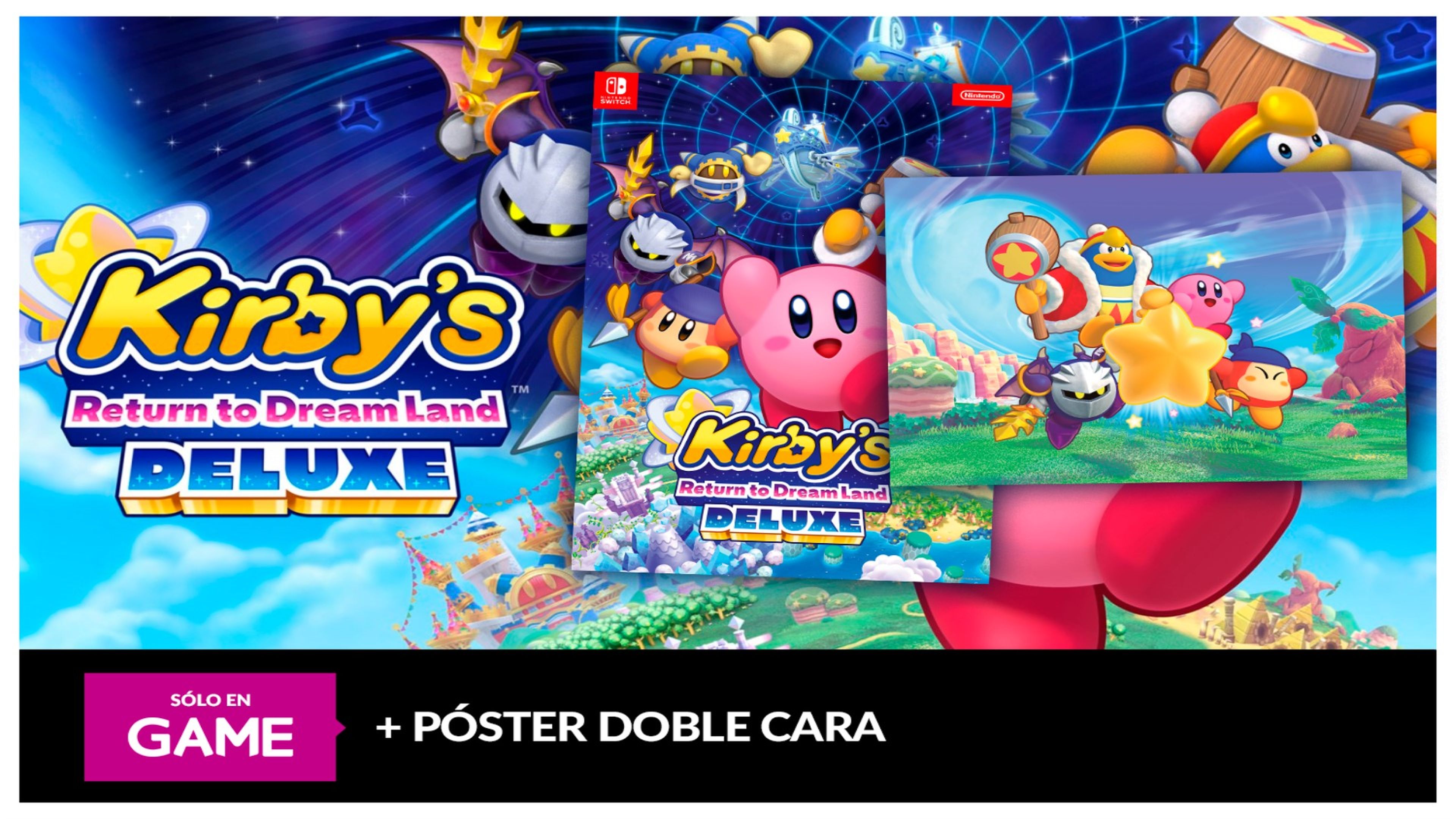 Kirby's Return to Dream Land Deluxe en GAME