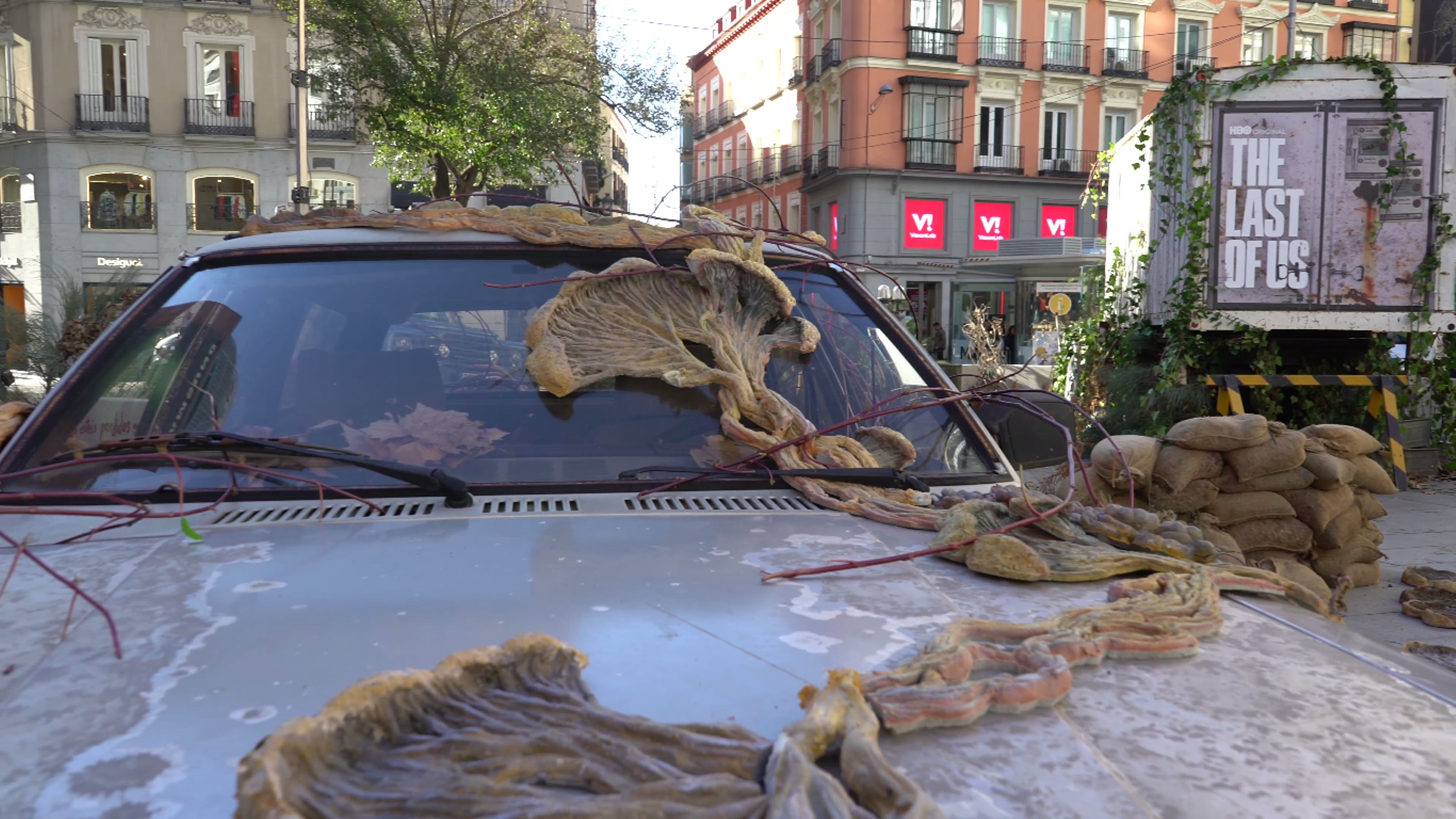 Madrid como el apocalipsis de The Last of Us gracias a un montaje en Callao