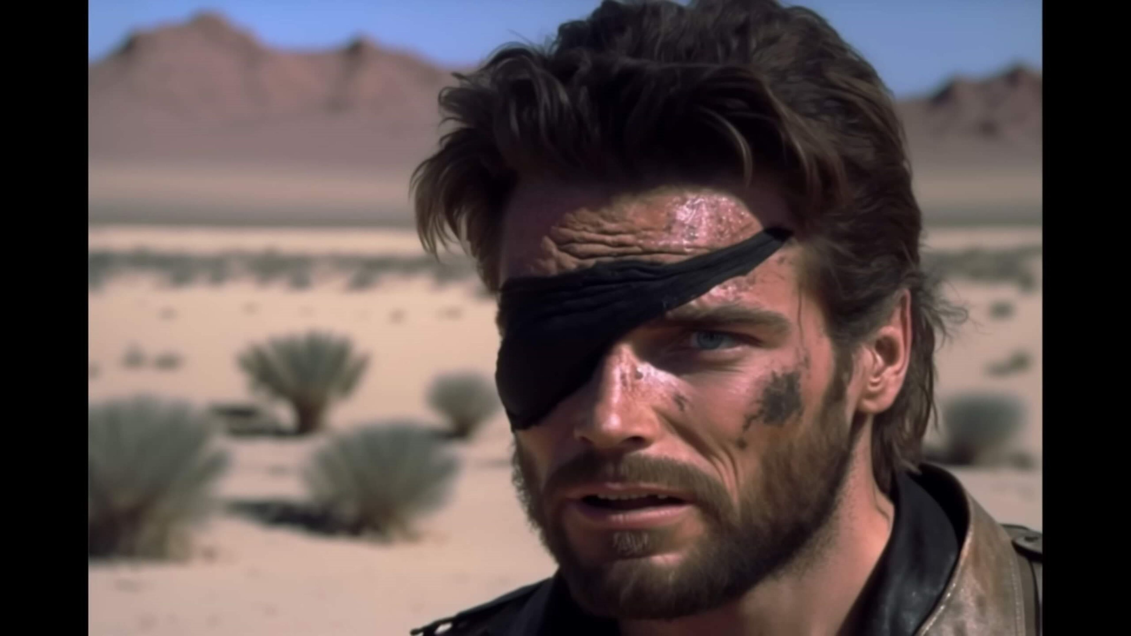Metal Gear Solid como película de acción de los 80