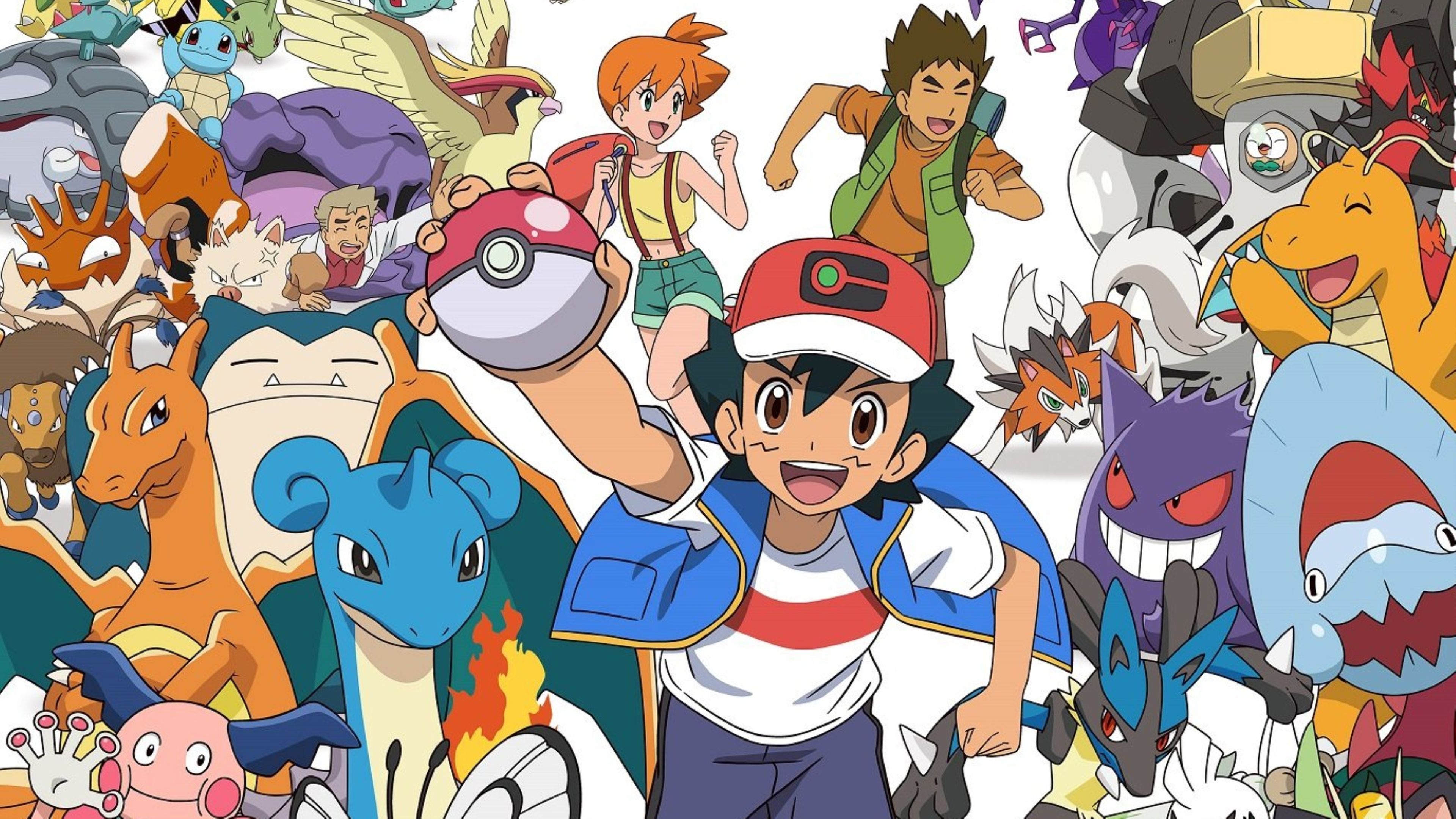 Pokémon - Ash, Misty y Brock