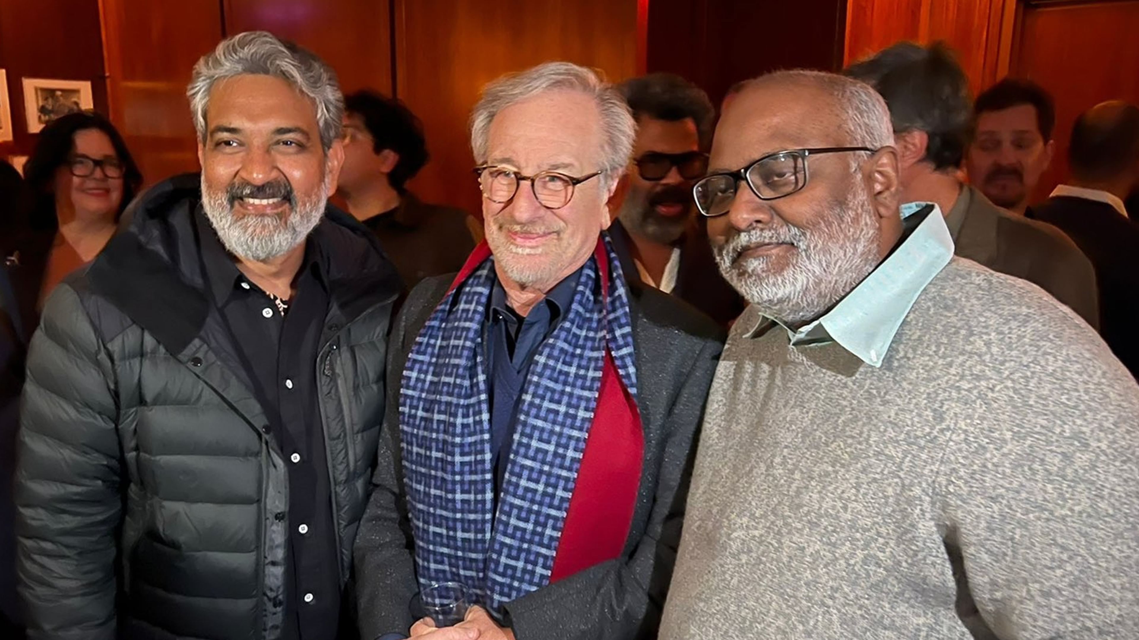 S.S. Rajamouli y Steven Spielberg