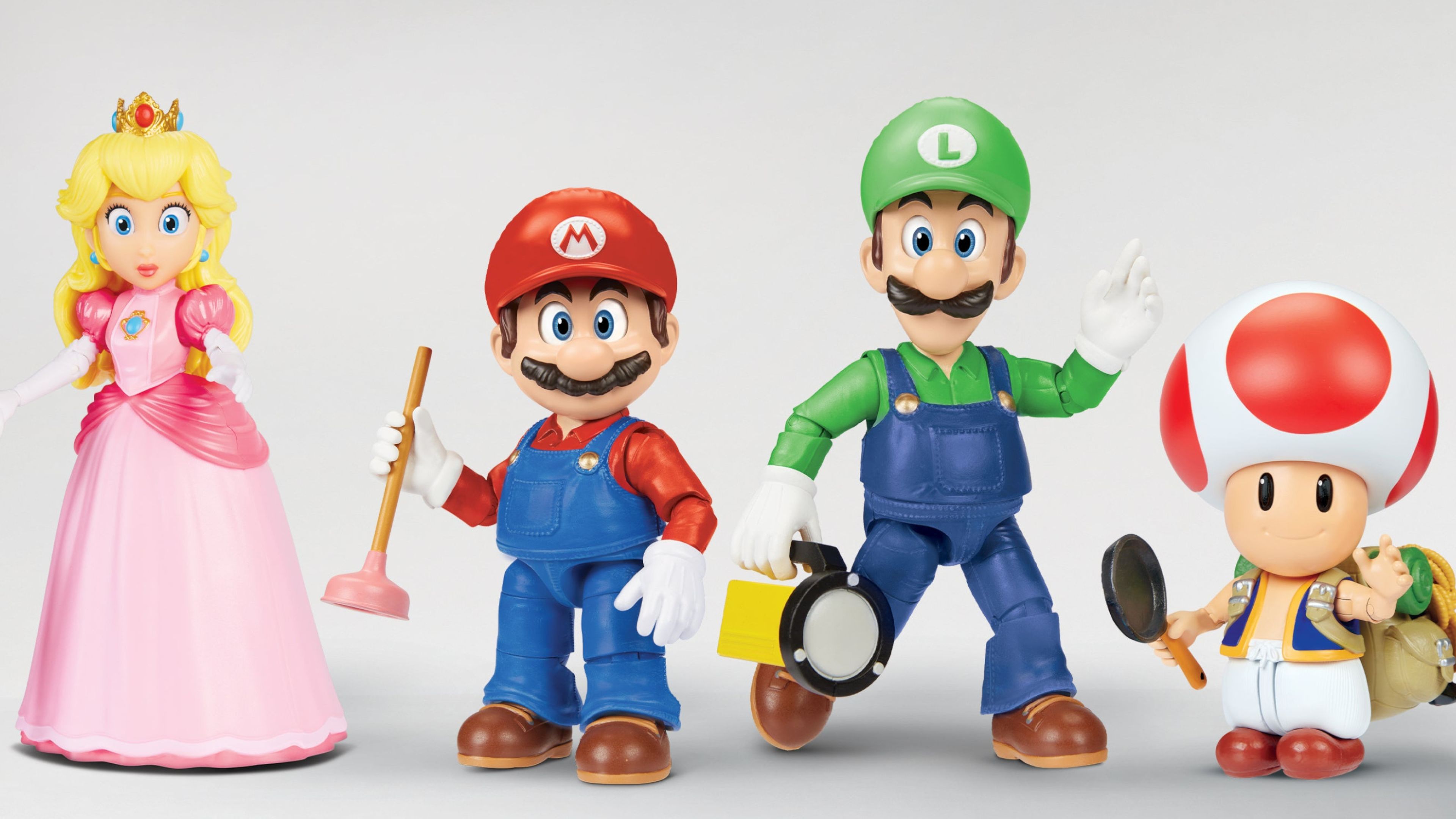 Jakks Pacific revela las primeras figuras de merchandising de Super Mario  Bros. La Película