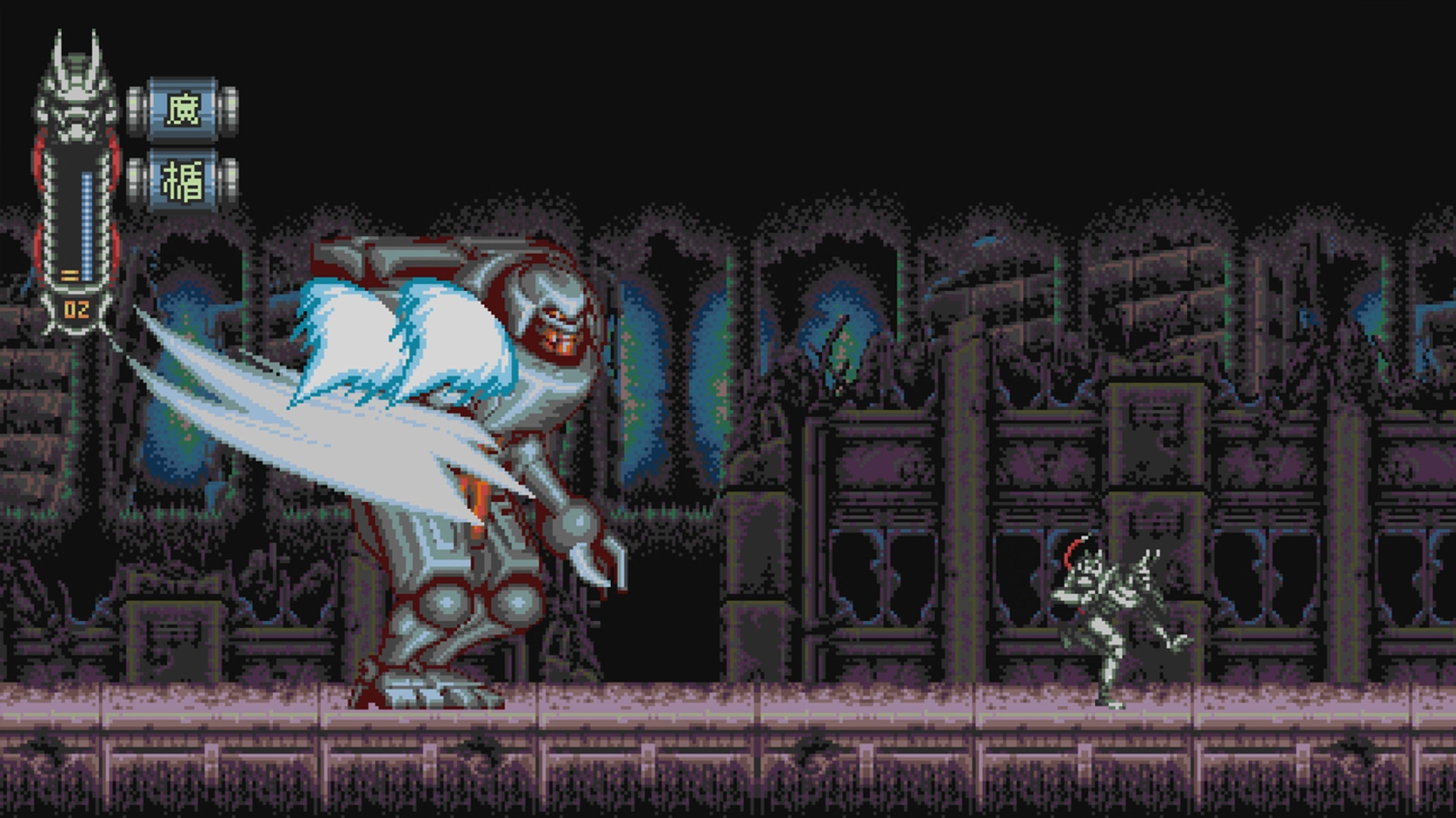 Análisis Vengeful Guardian: Moonrider, venganza ninja de 16 bits