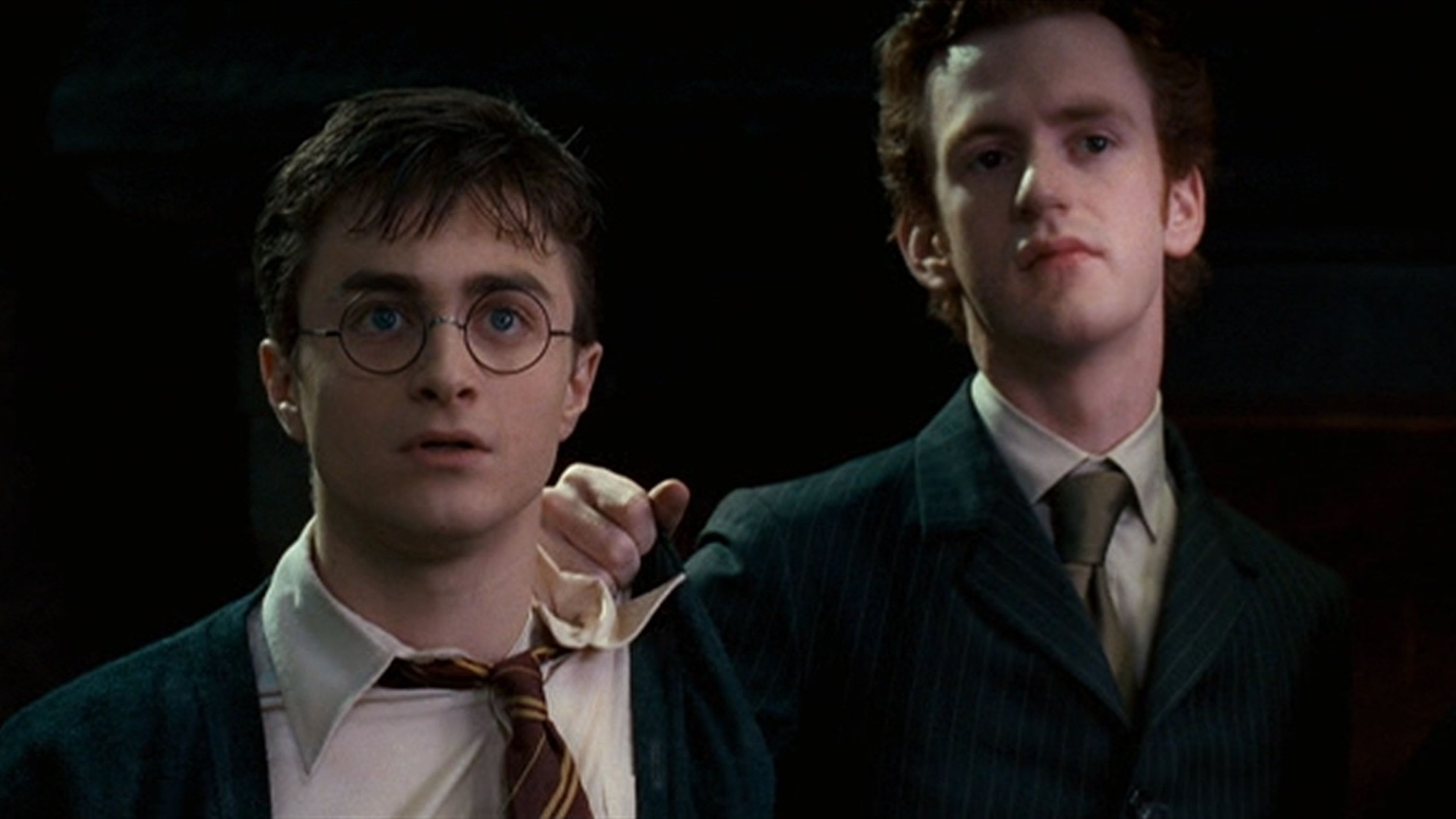 Chris Rankin en las películas de Harry Potter