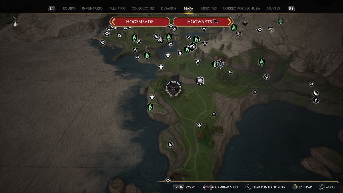 Hogwarts Legacy Cómo completar la misión Tesoro maldito de la tumba