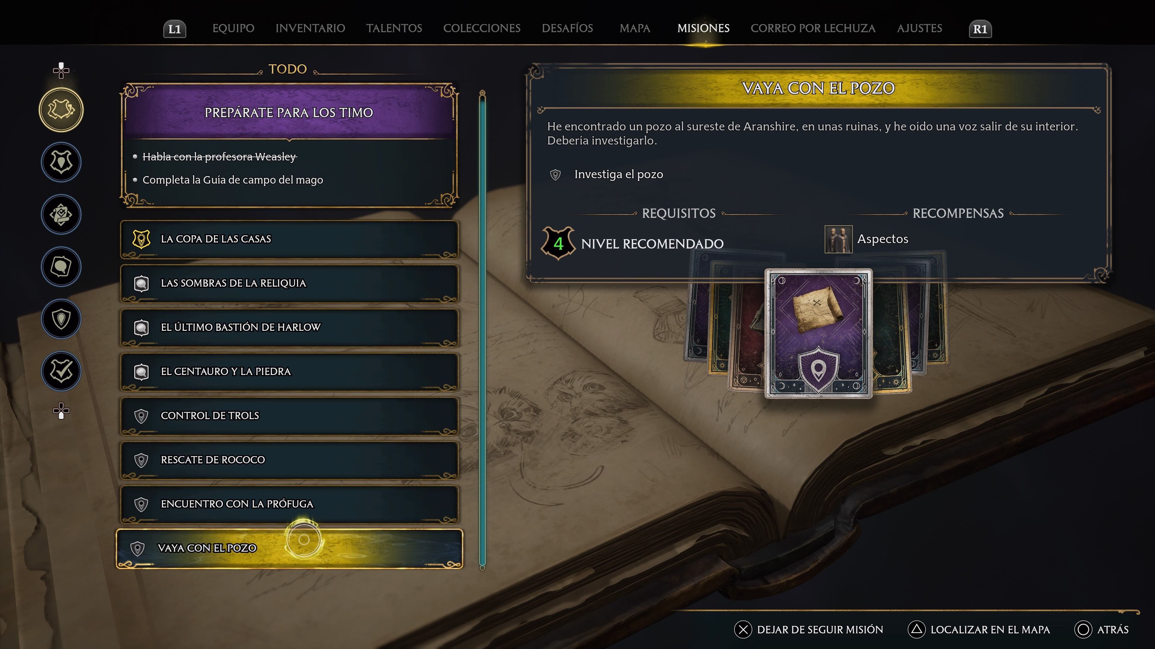 Hogwarts Legacy: guia para missão Do Fundo do Poço