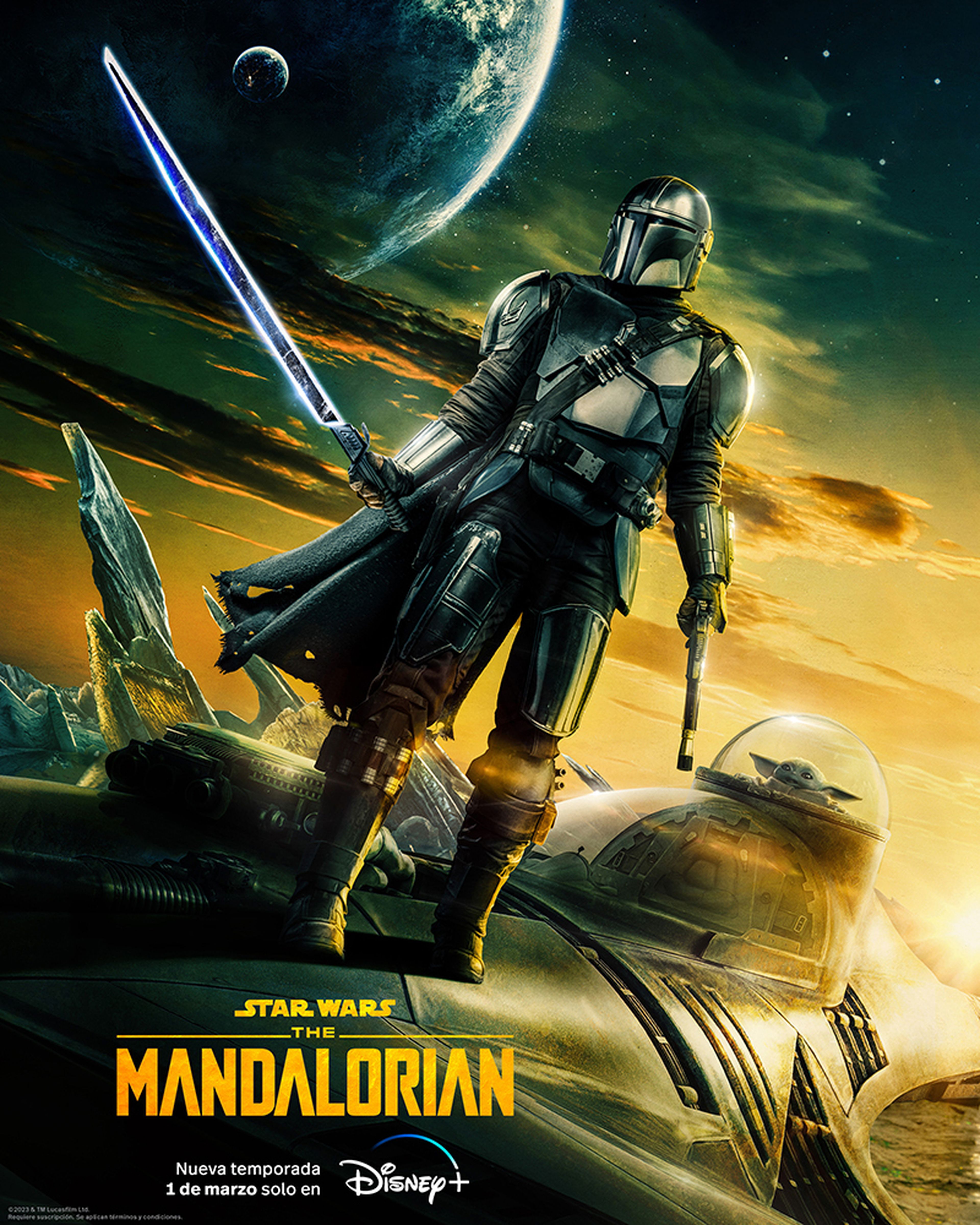 Nuevo póster de The Mandalorian temporada 3
