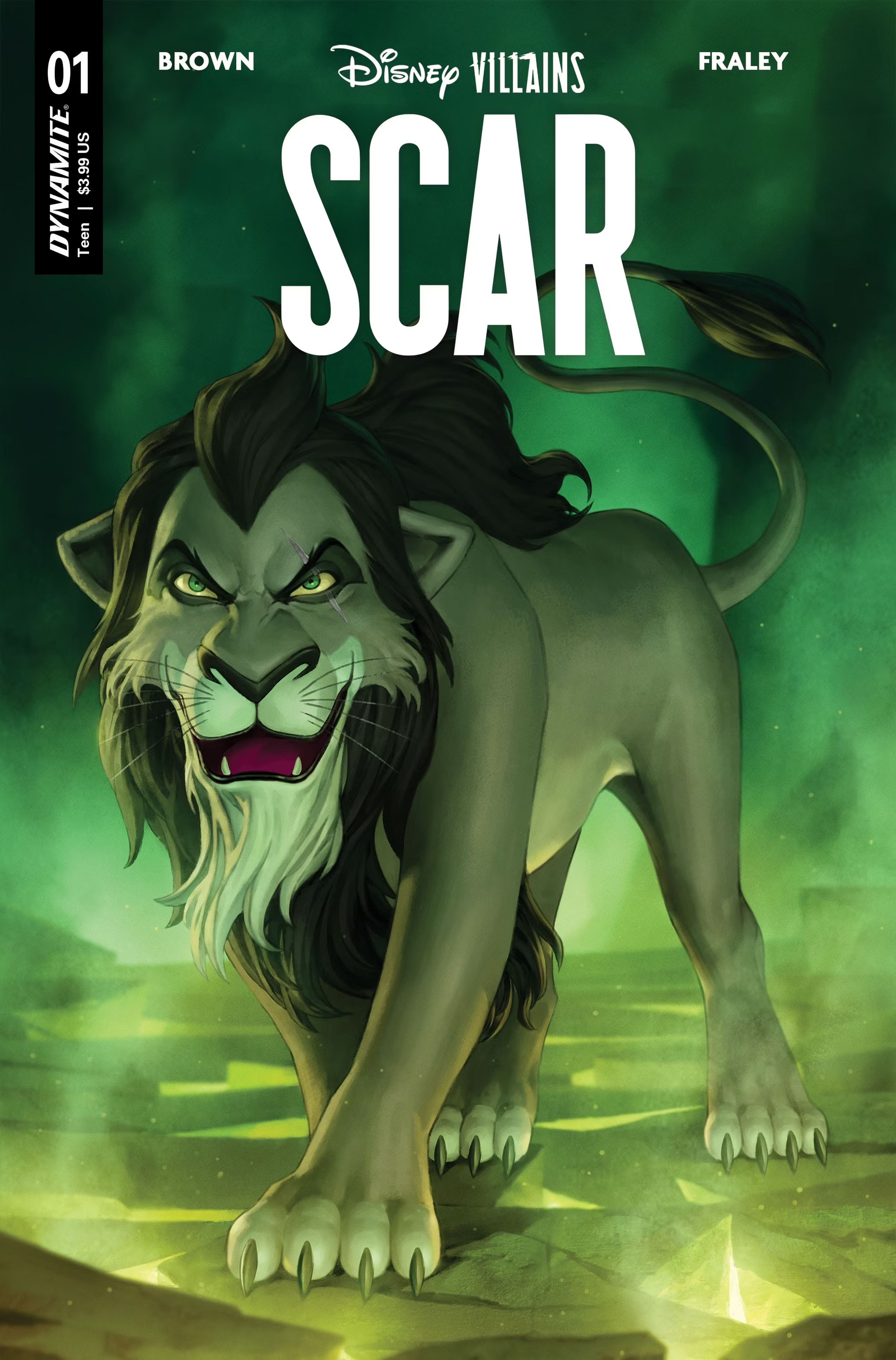 La portada de Scar (El Rey León)