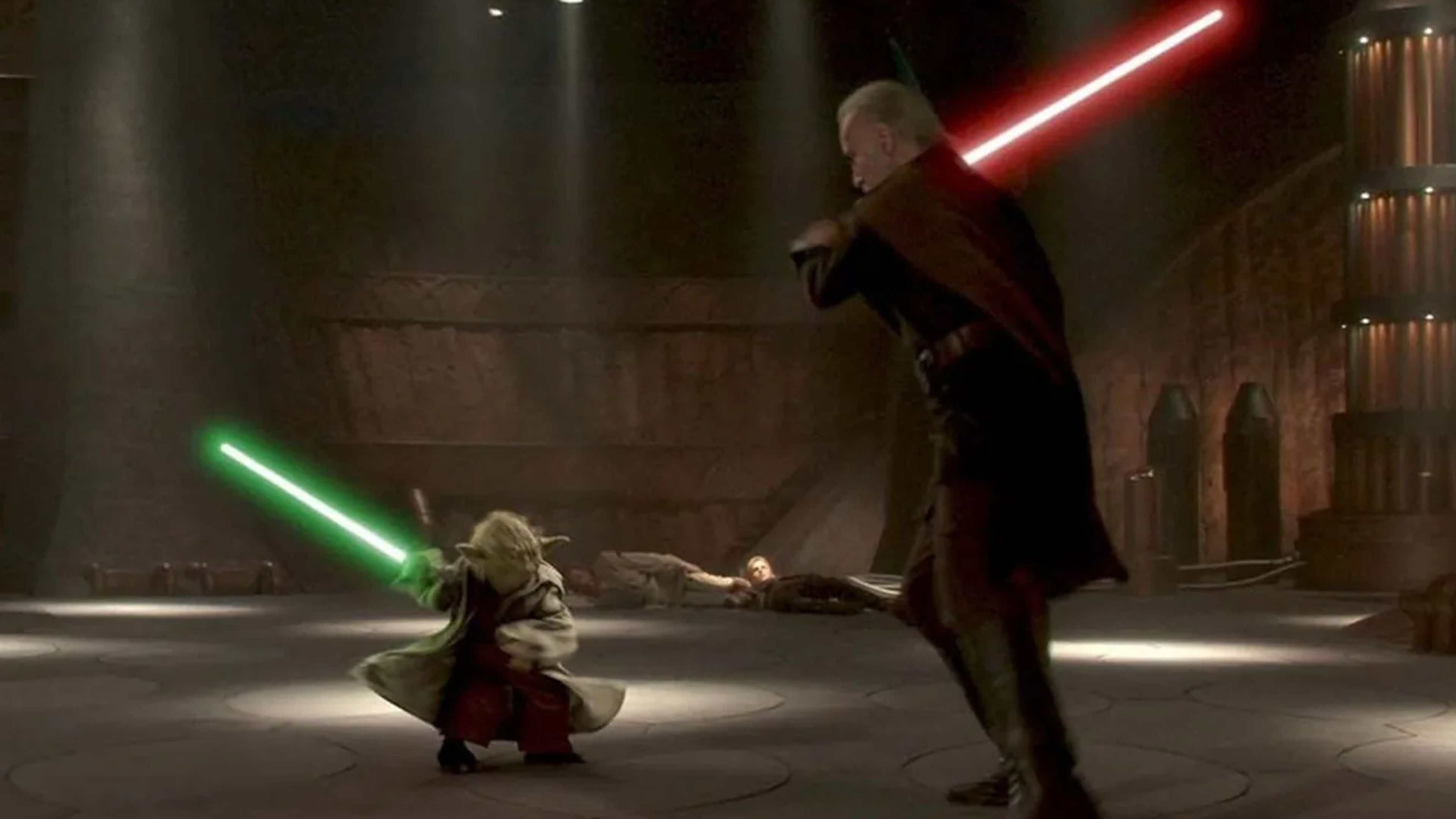 Star Wars: Episodio II - El ataque de los clones | Duelo entre Yoda y Dooku