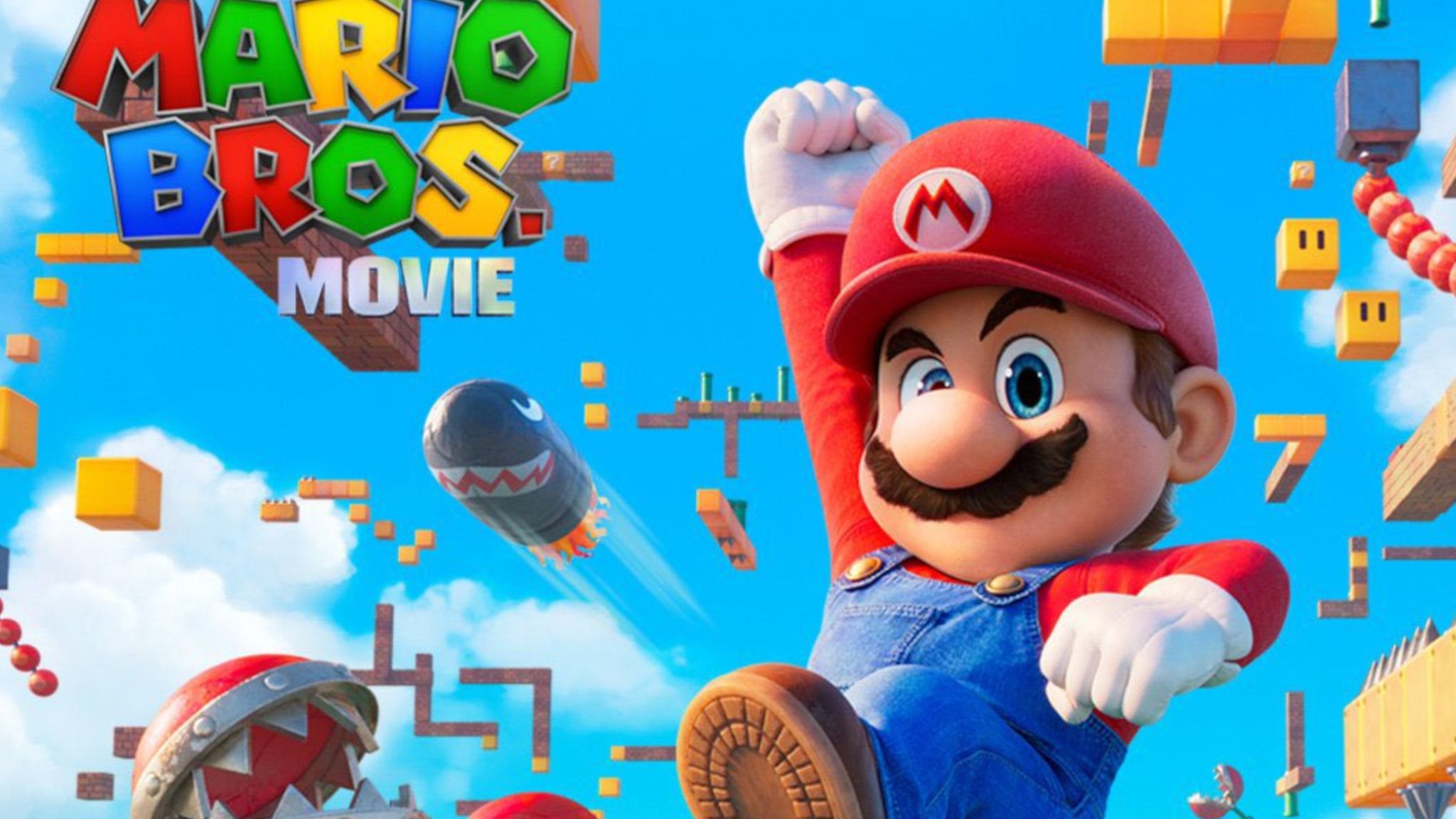 Nuevo póster de Super Mario Bros. La Película horas antes del Nintendo