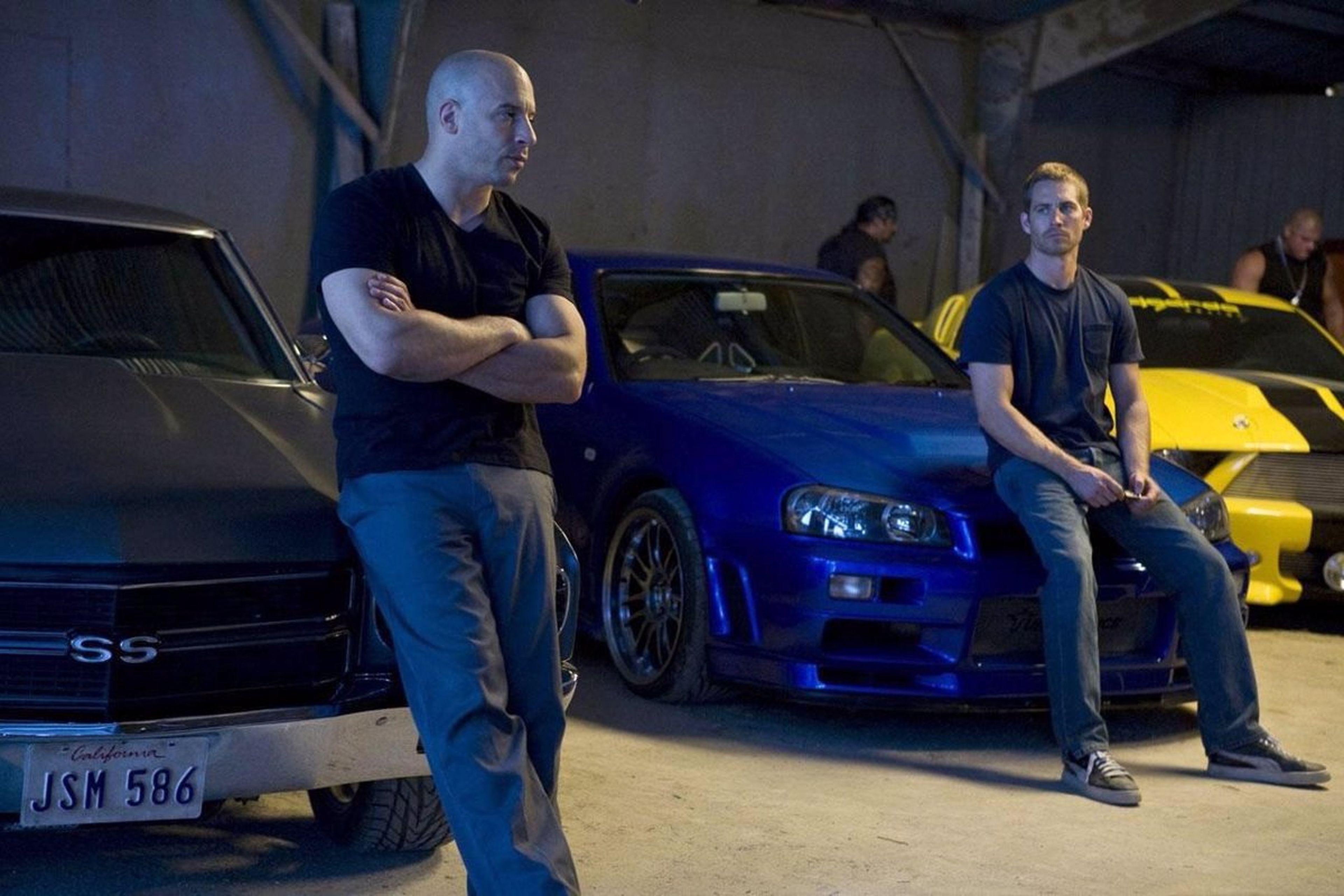 Fast & Furious 4 - Dominic Toretto (Vin Diesel) y Brian O'Conner (Paul Walker)