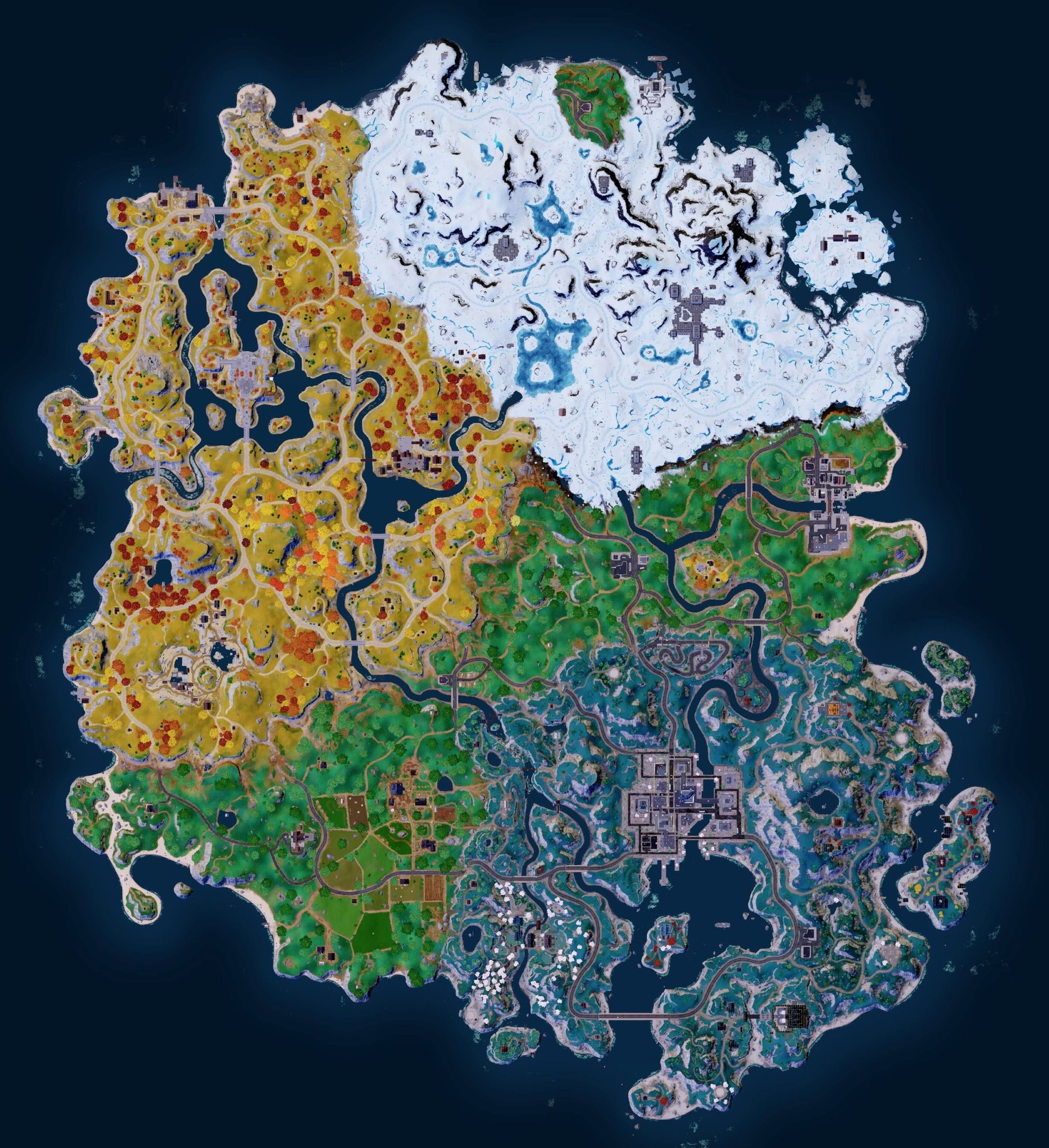 Fortnite Mega Mapa