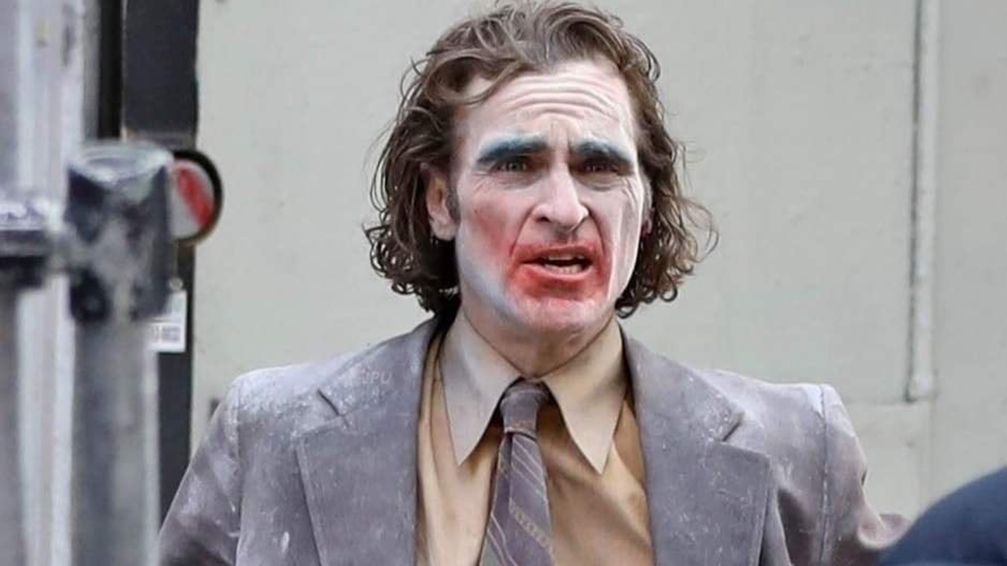 Joaquin Phoenix en el rodaje de Joker Folie à Deux