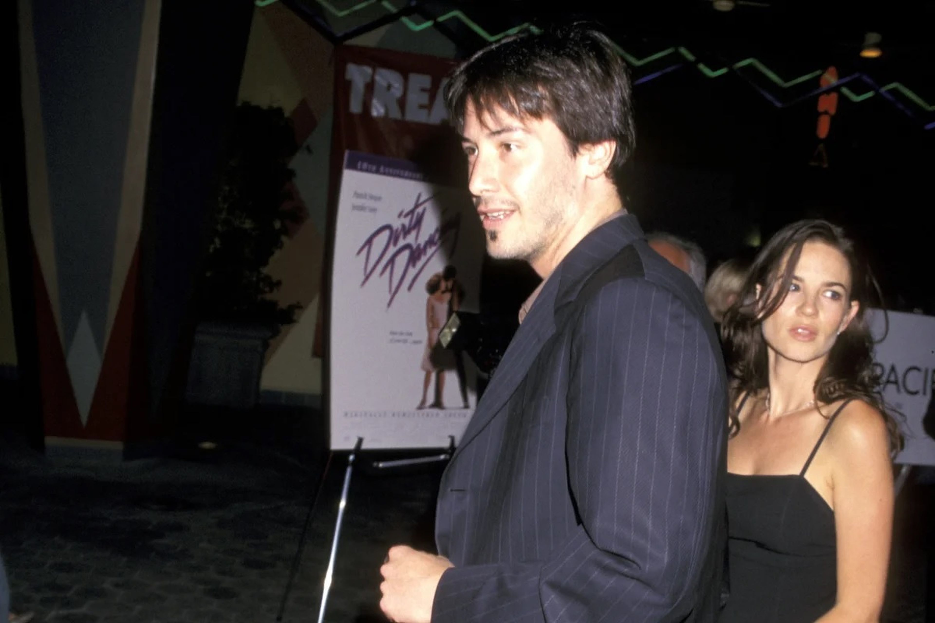 Keanu Reeves y Jennifer Syme