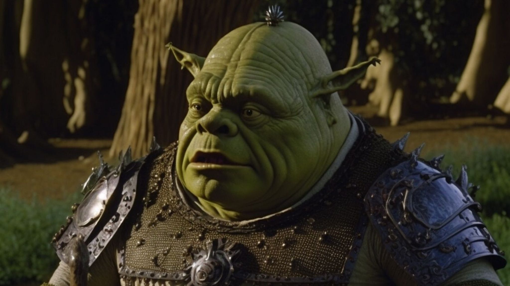 Así De Escalofriante Es La Película De Acción Real De Shrek Que Imagina Una Inteligencia Artifical 9211