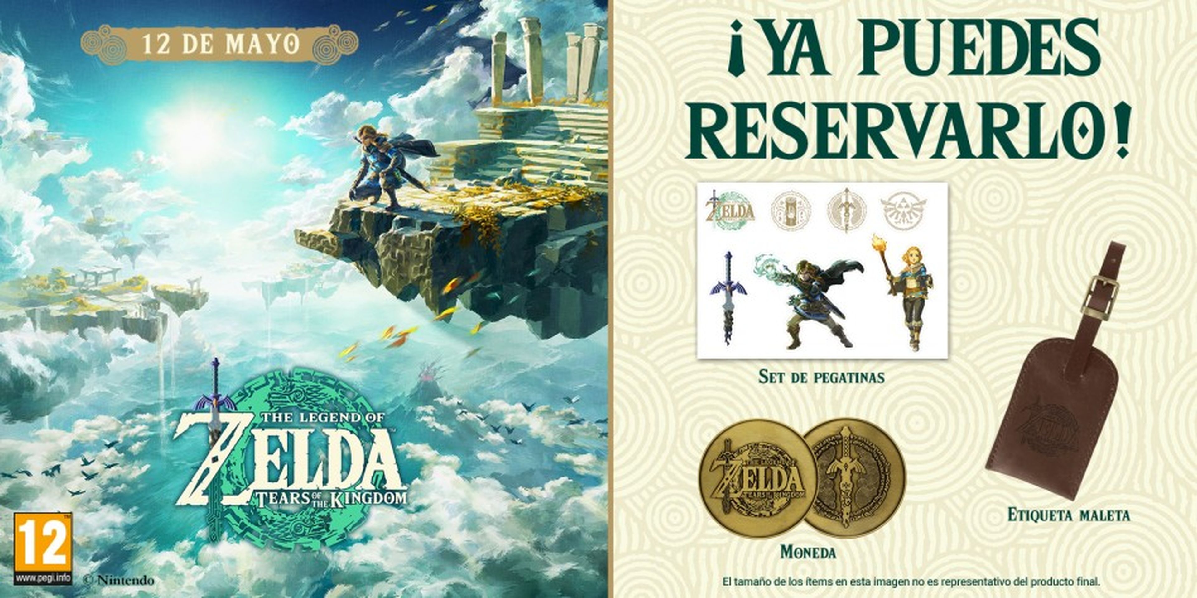 Zelda Tears of the Kingdom - promoción de reserva