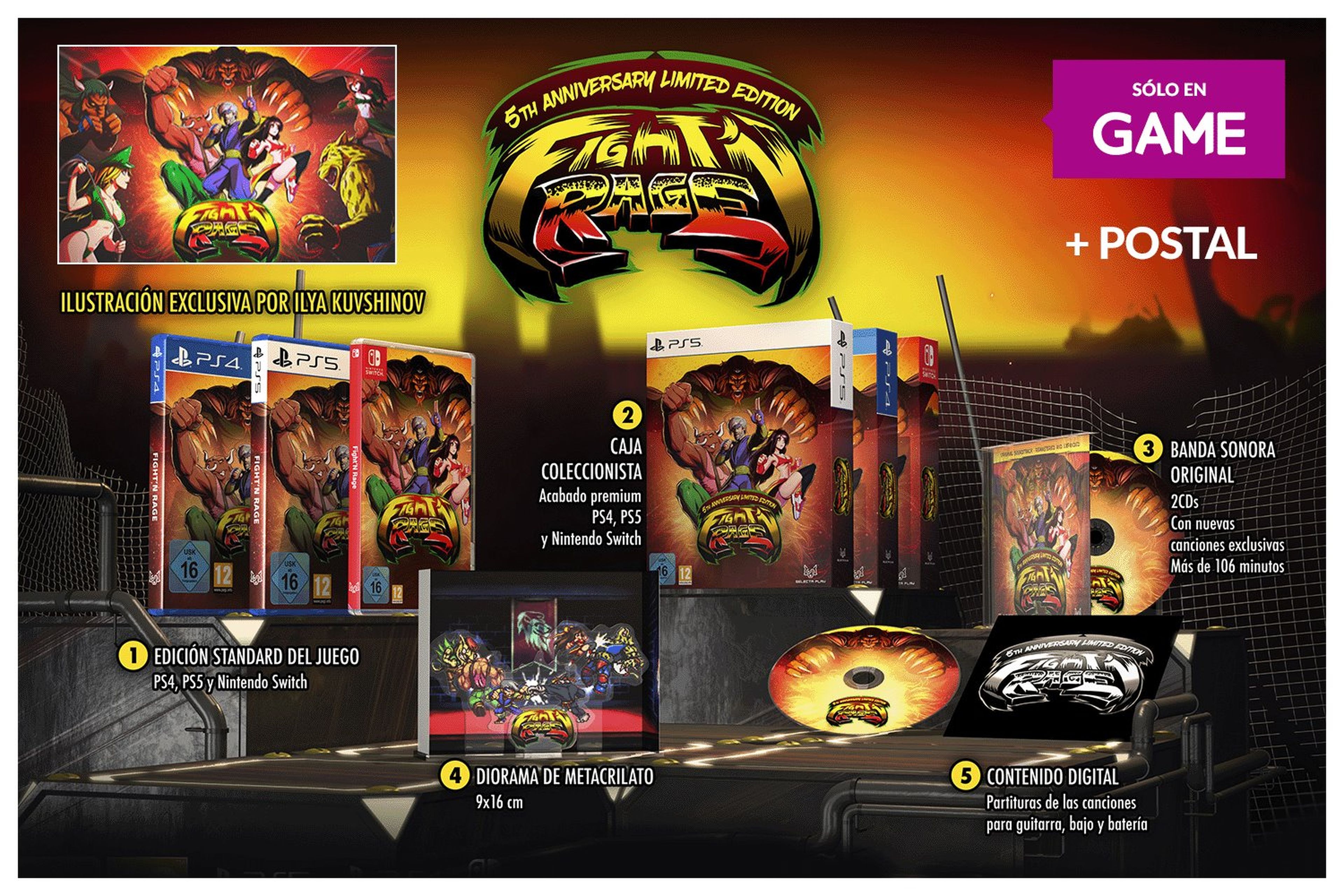 Fight'n Rage: 5th Anniversary Limited Edition