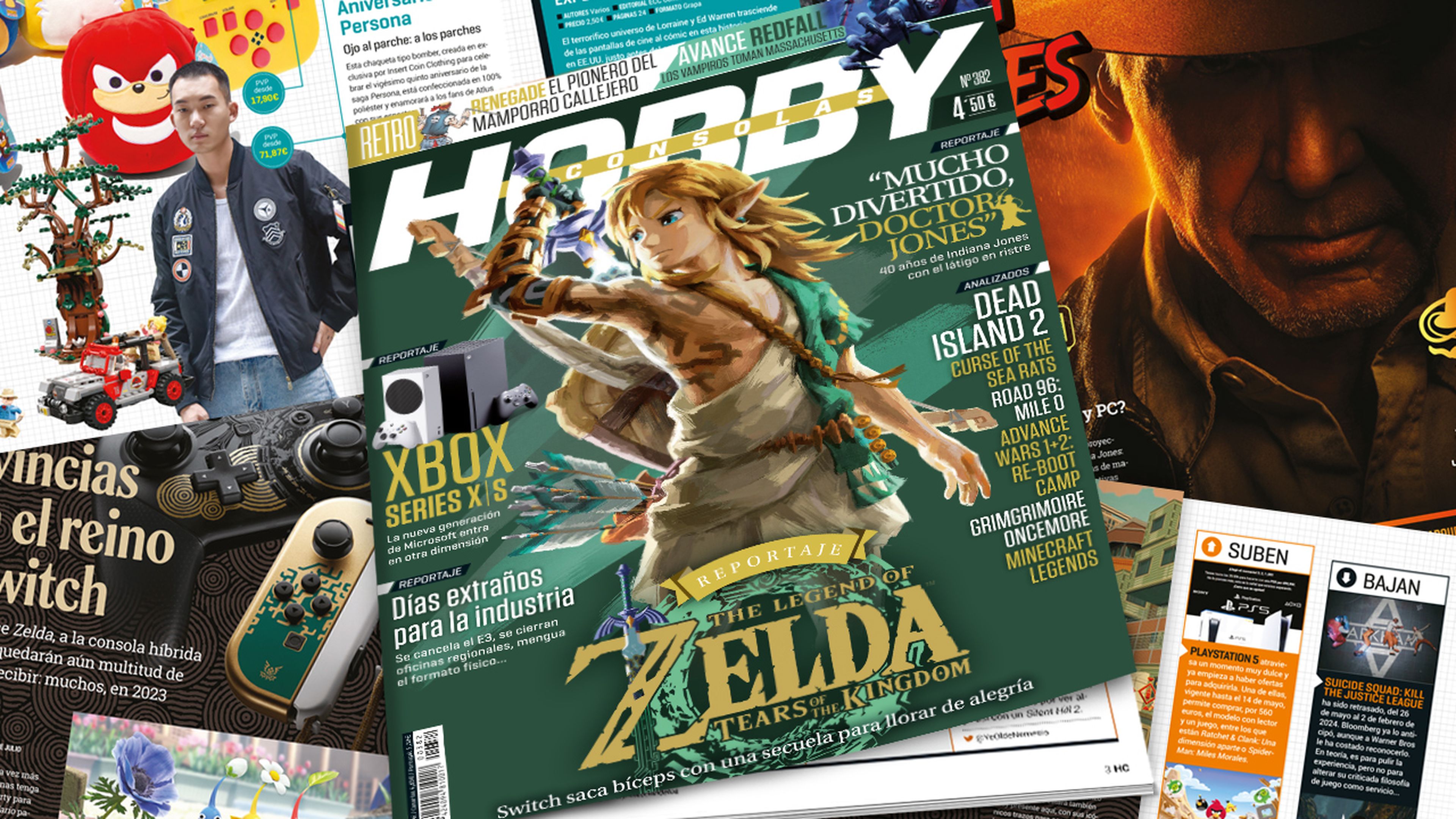 Hobby Consolas 382, ya a la venta con Zelda: Tears of the Kingdom en portada