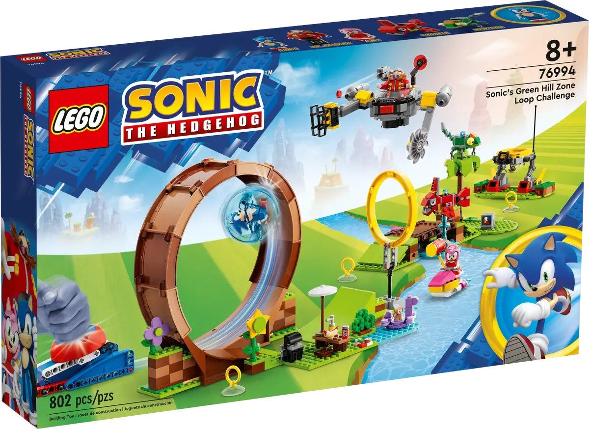 Anunciada la línea de productos LEGO Sonic, cuatro sets para recrear