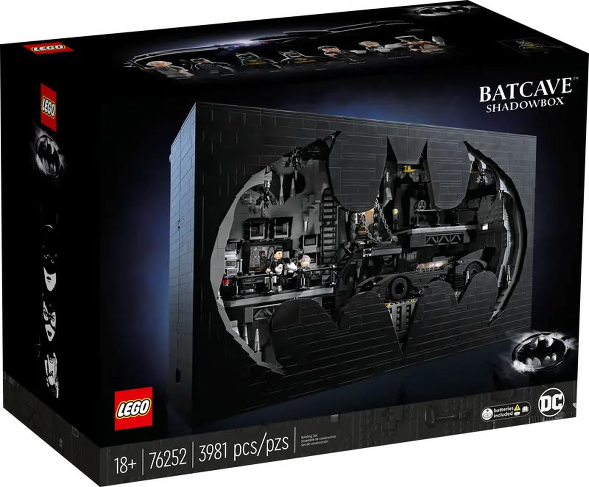 Batcueva: Caja Sombría de LEGO