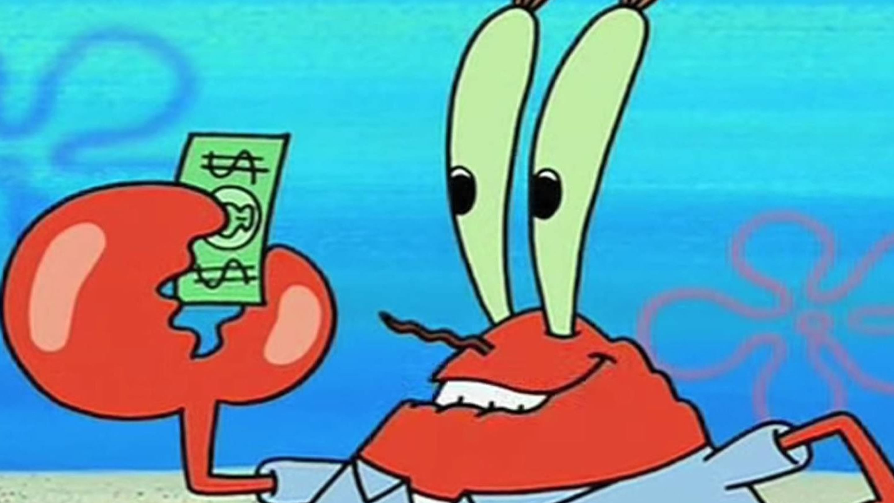 Mr Krabs Spinning