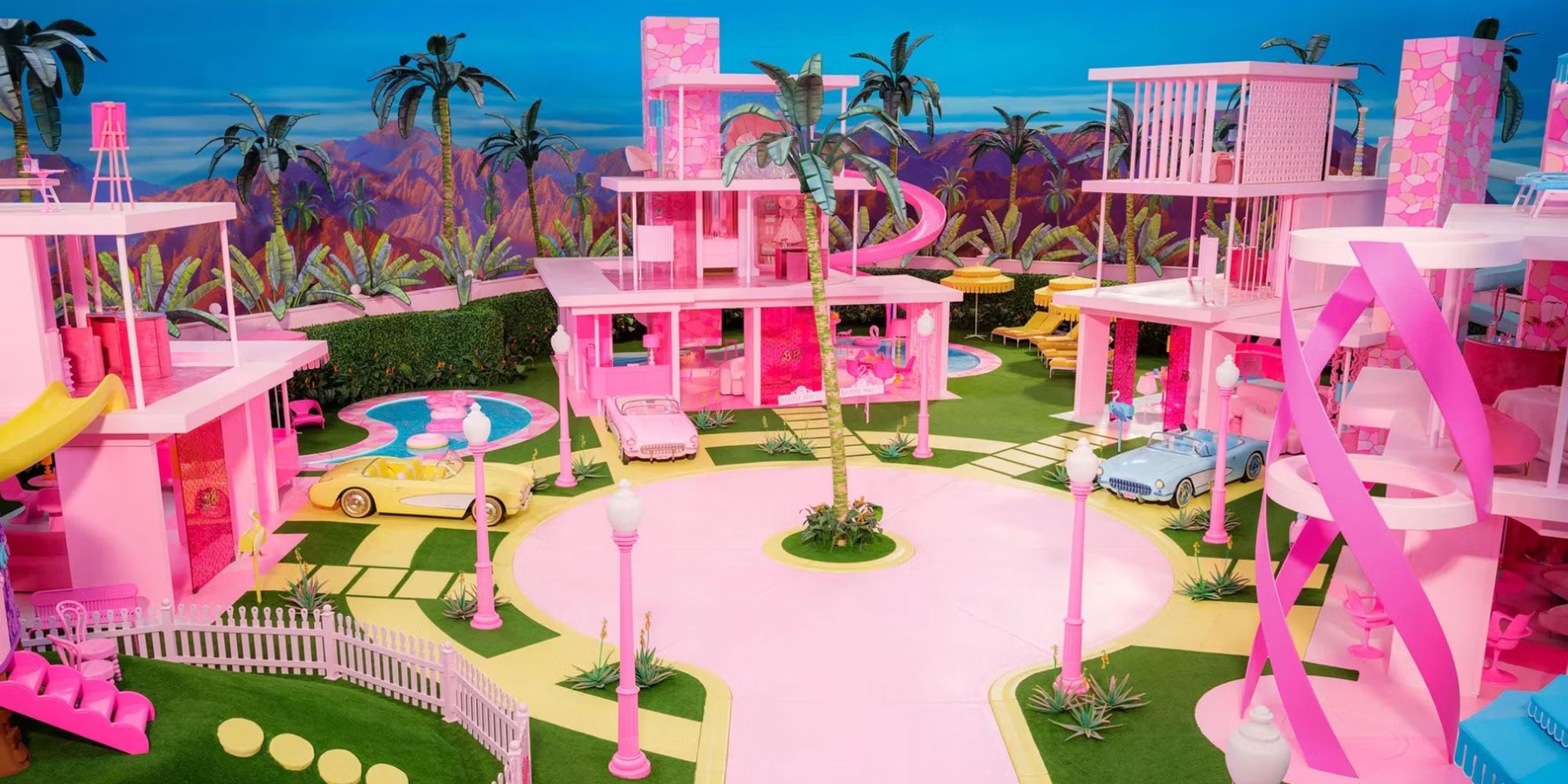 La casa de los sueños de Barbie en la película