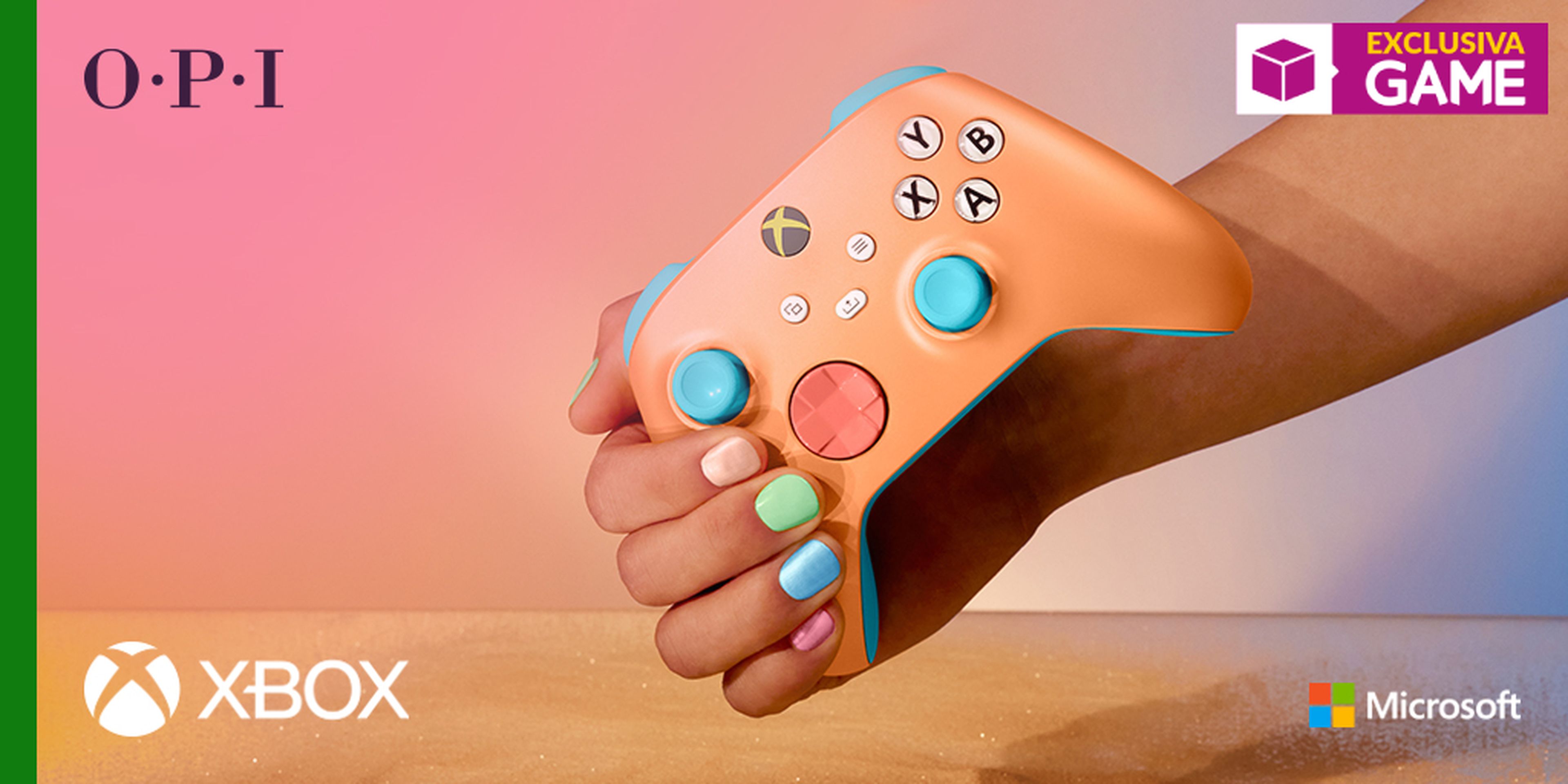 Controller Inalambrico Microsoft Sunkissed Vibes OPI SE. Xbox Series X