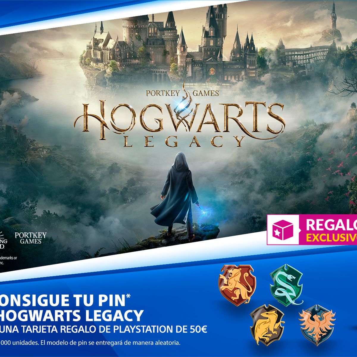 GAME apuesta por la magia de Hogwarts Legacy con las tarjetas de saldo PSN  para PS5 y PS4