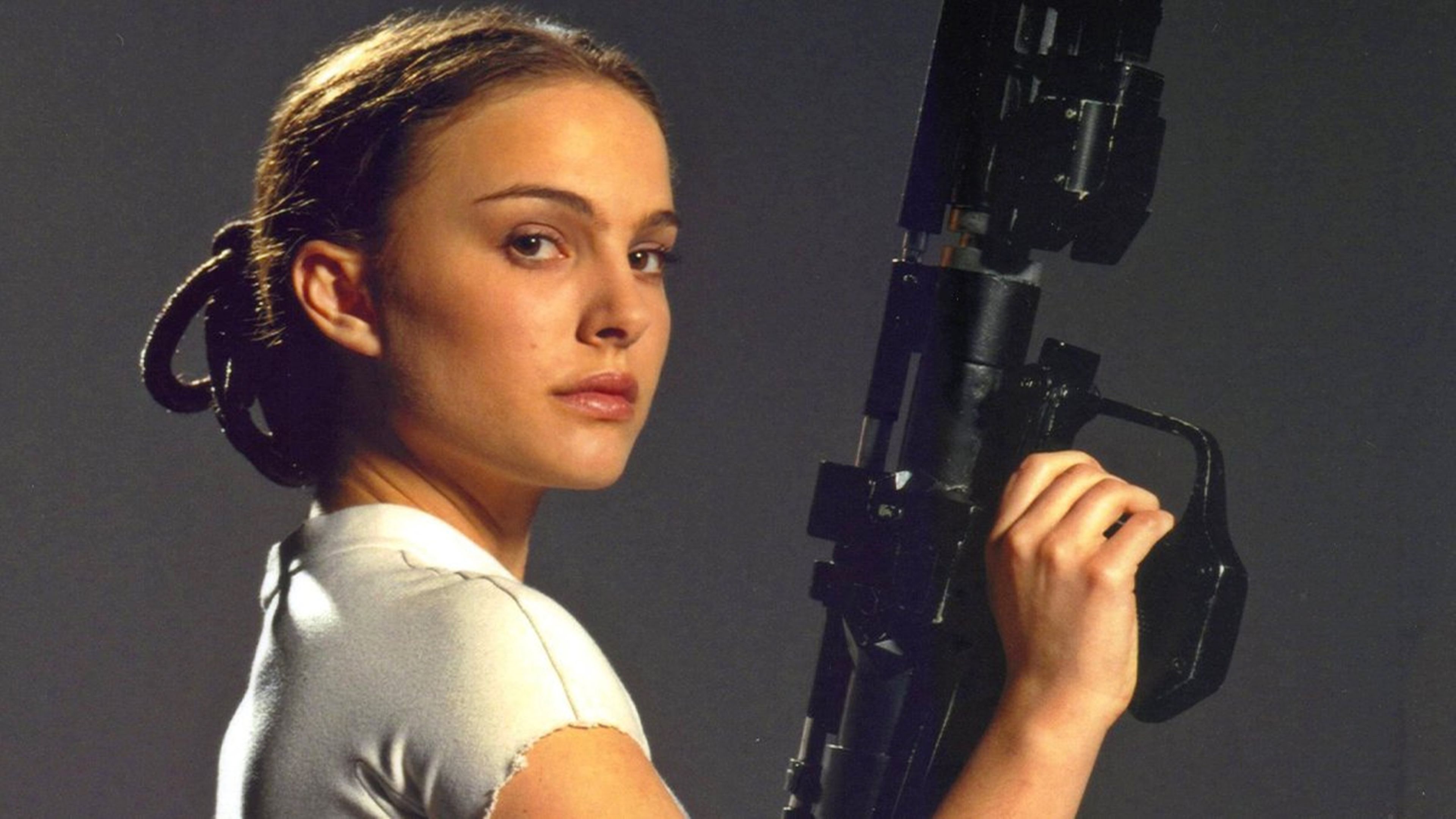 Natalie Portman como Amidala en la saga Star Wars