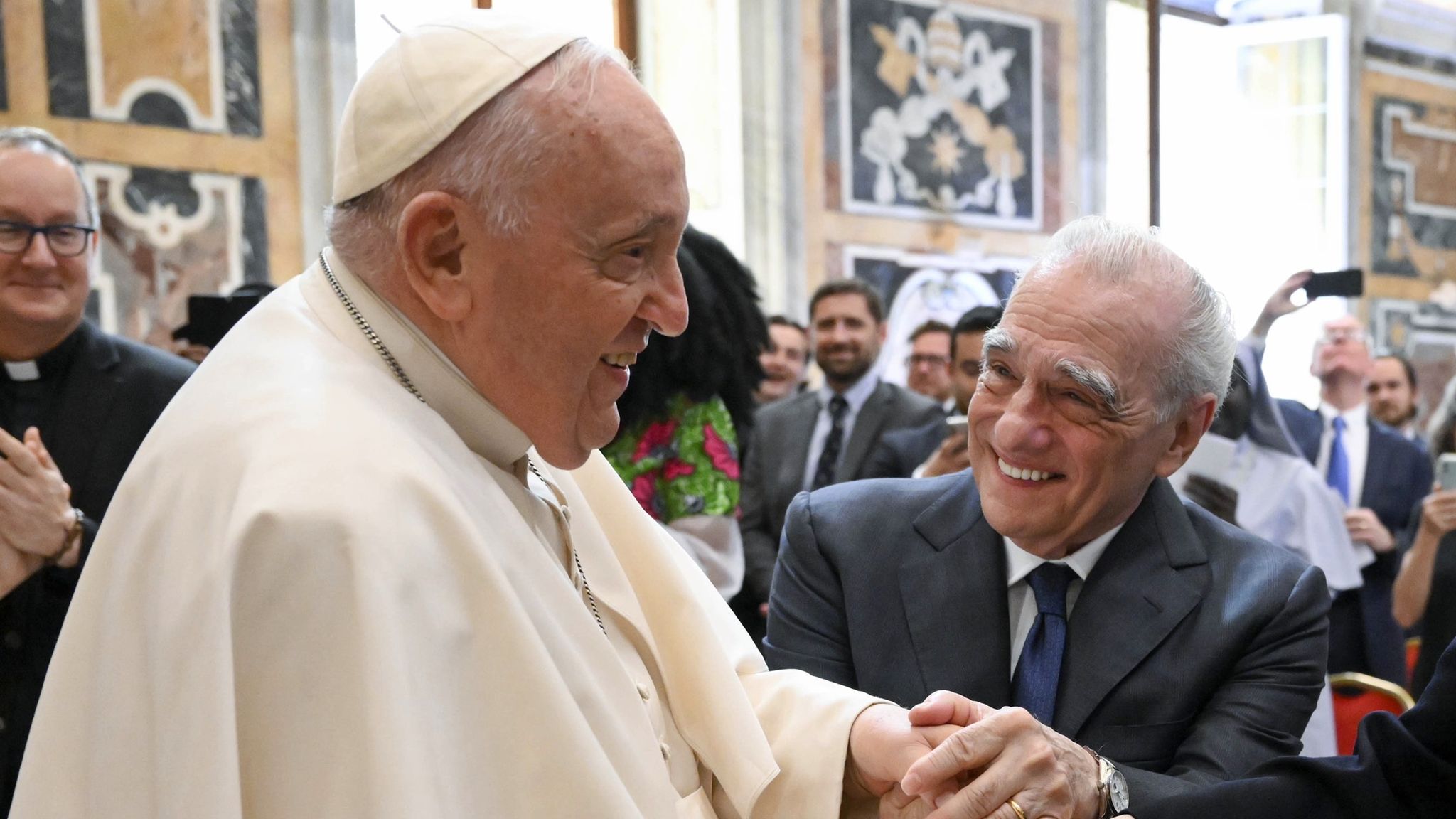 Scorsese, con el Papa