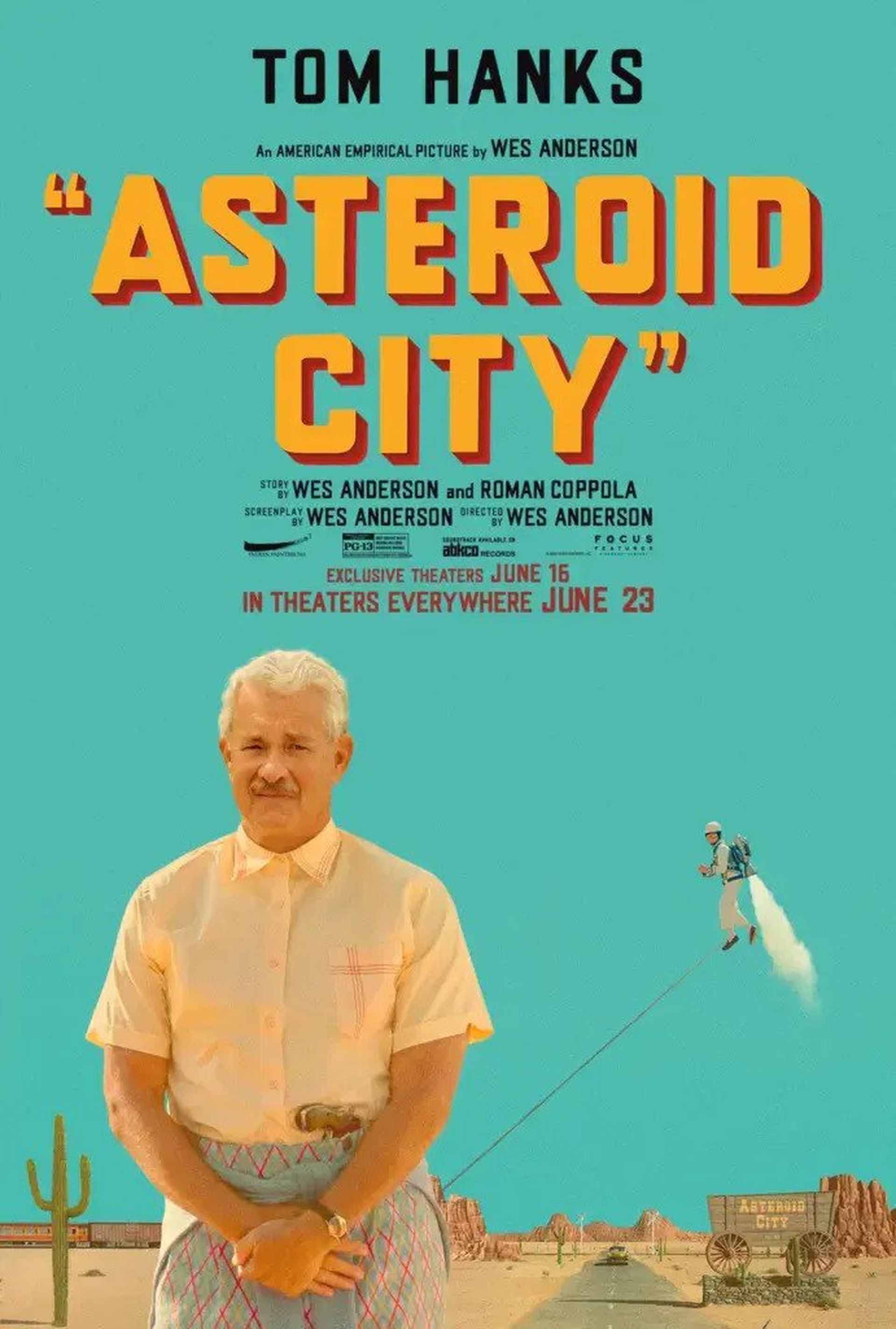 Pósteres individuales de Asteroid City