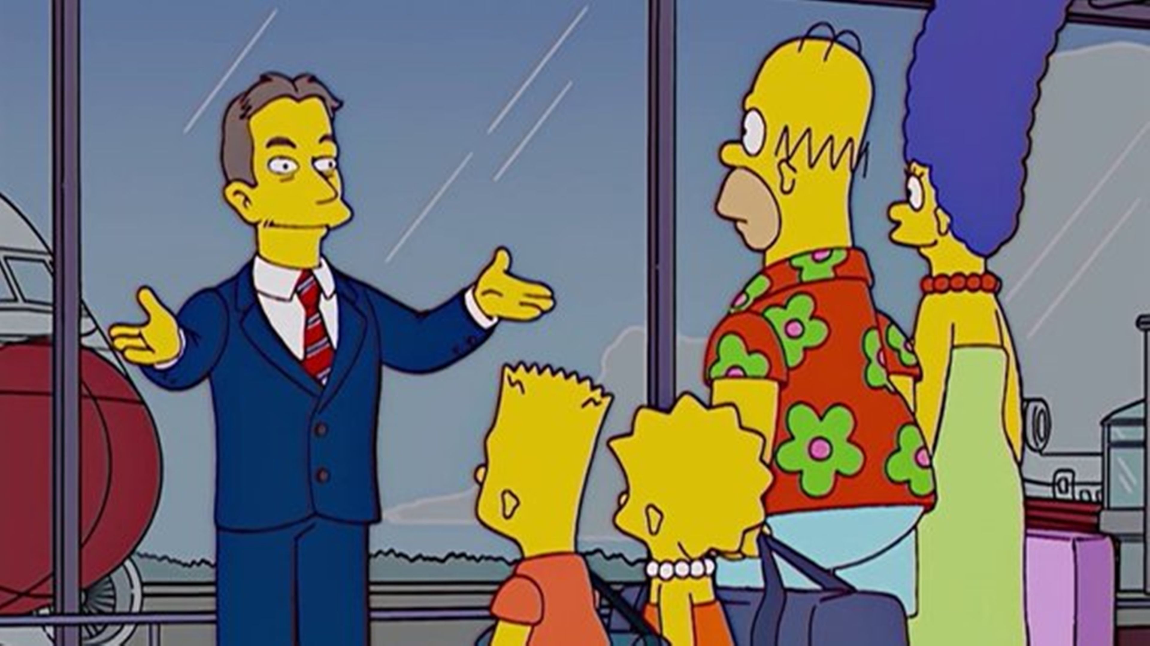 Tony Blair en Los Simpson