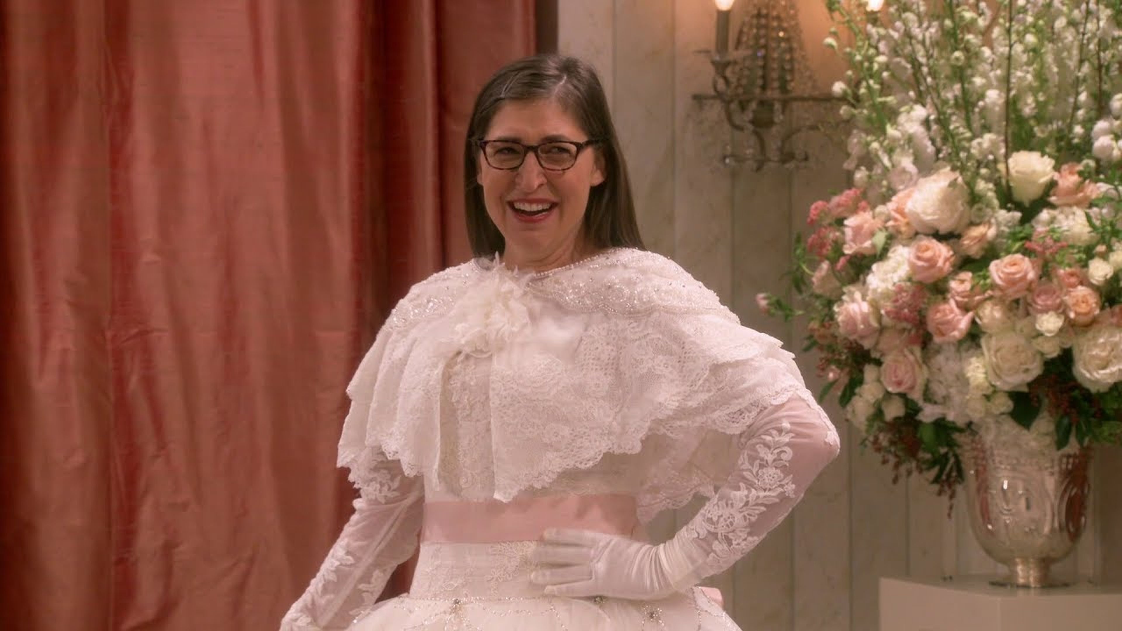 Vestido boda Amy en The Big Bang Theory 