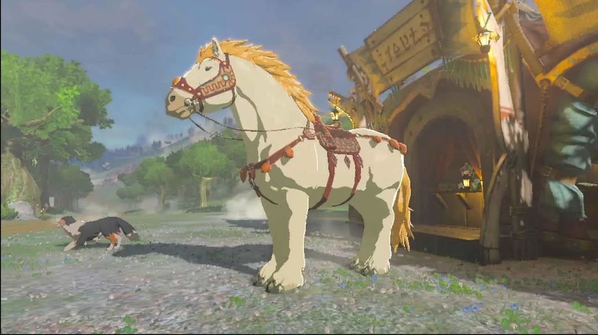 Zelda Tears of the Kingdom Cómo conseguir el caballo dorado y el