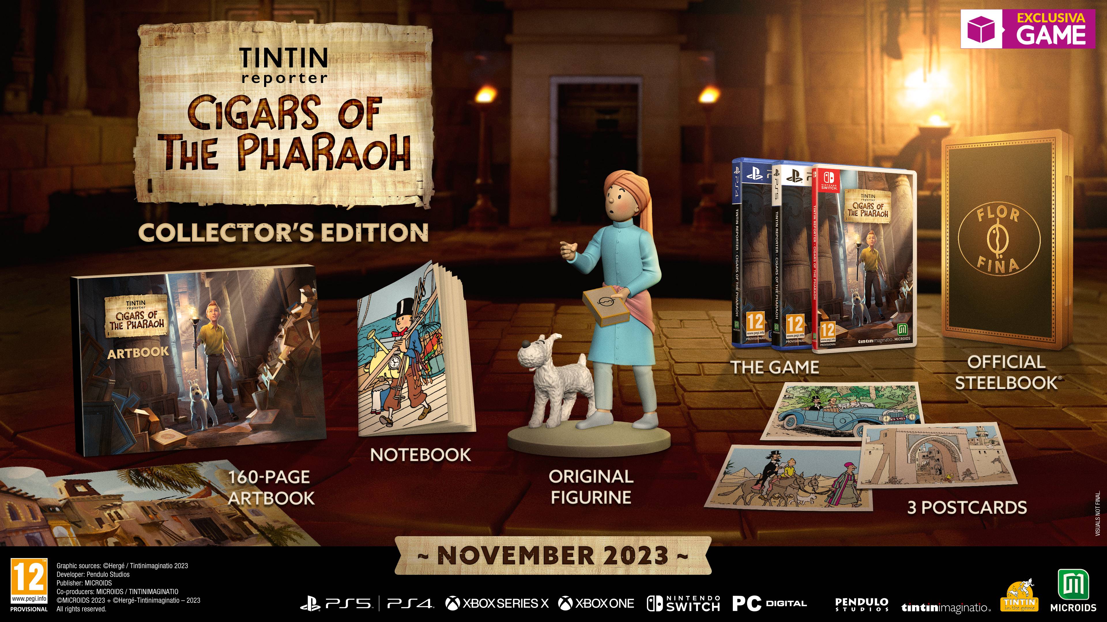 Reservar Tintin Reporter: Los Cigarros del Faraón Edición Coleccionista en exclusiva en GAME | Hobby Consolas