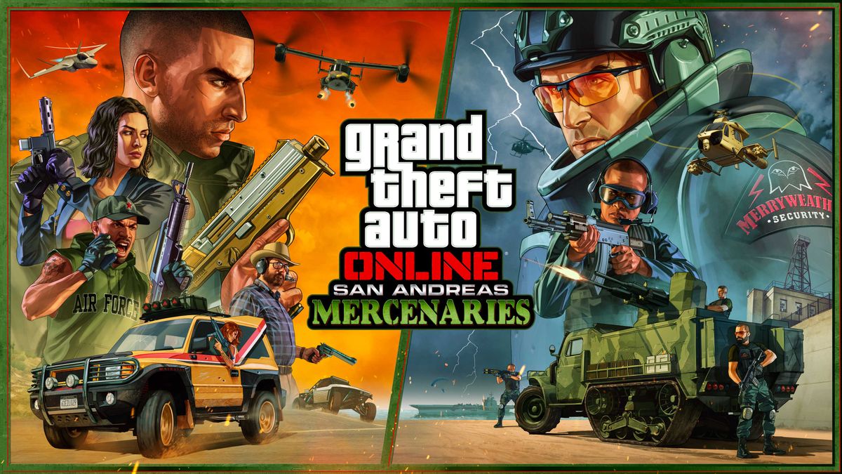 Actualización GTA Online San Andreas Mercenaries ya disponible con 6 nuevas  misiones y mucho más