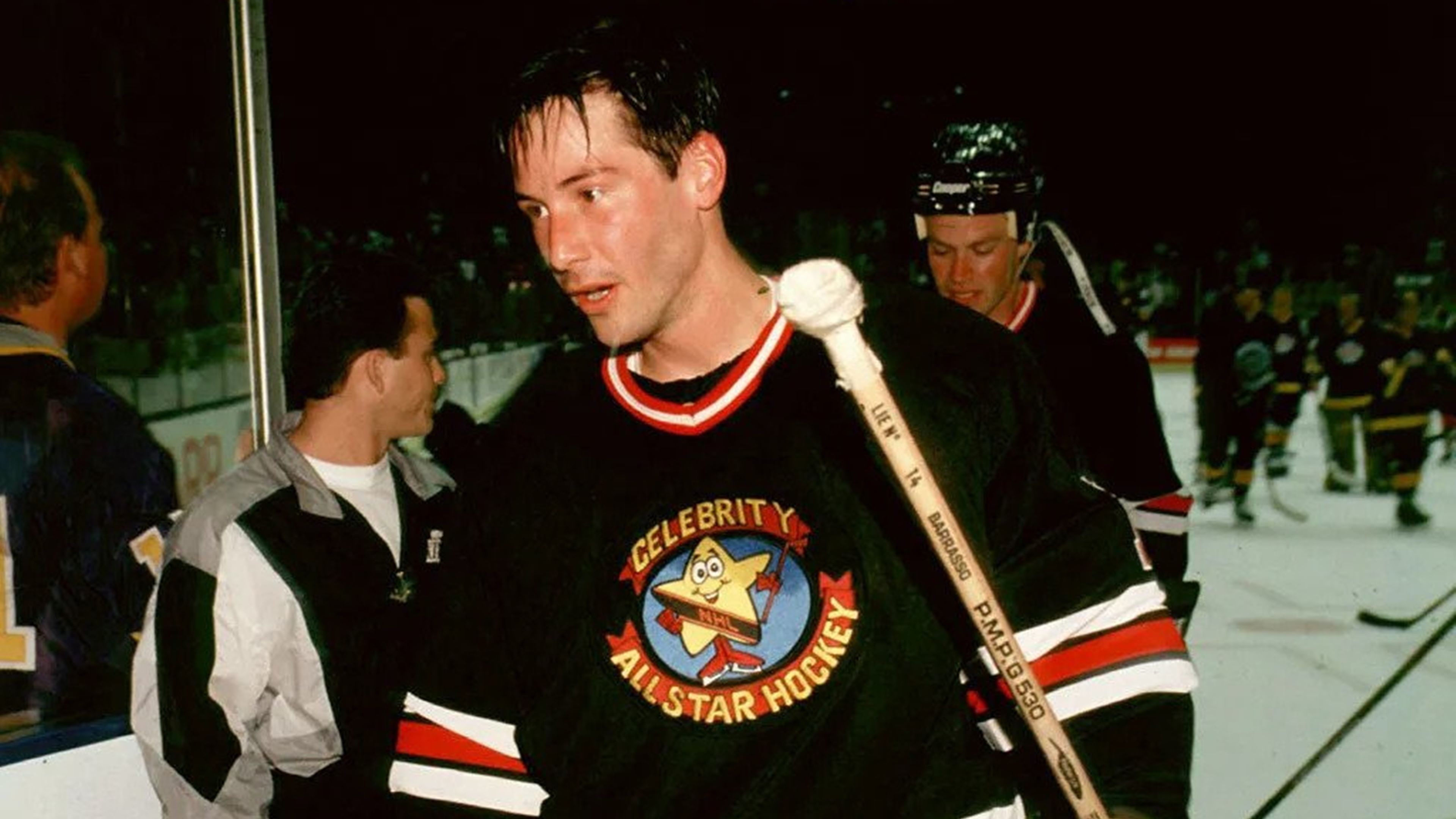 Keanu Reeves fue una estrella del hockey