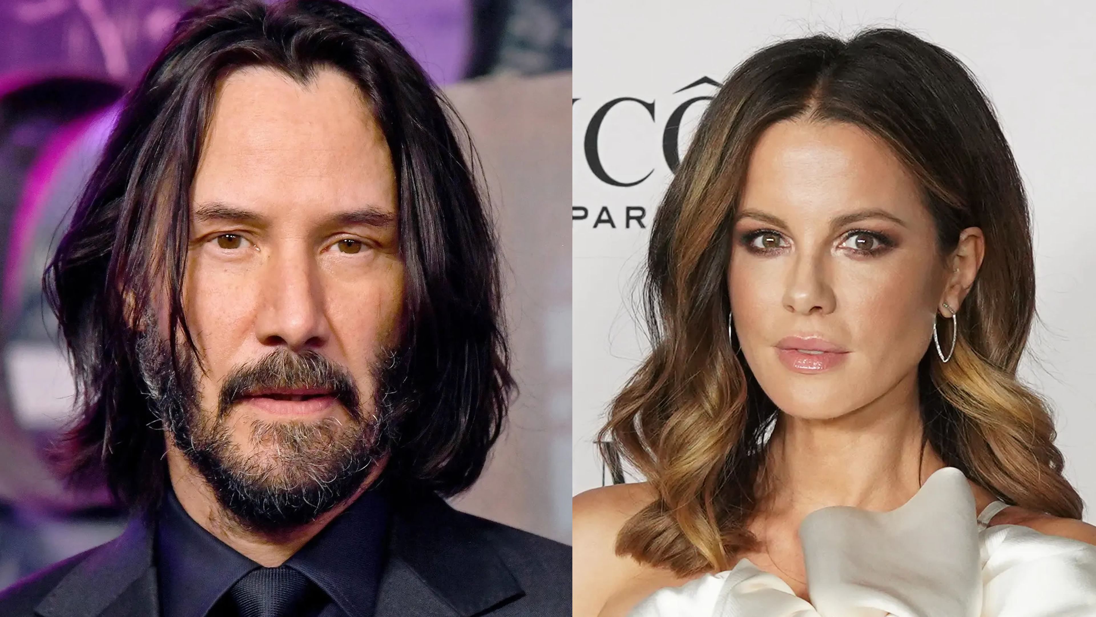 Keanu Reeves y Kate Beckinsale